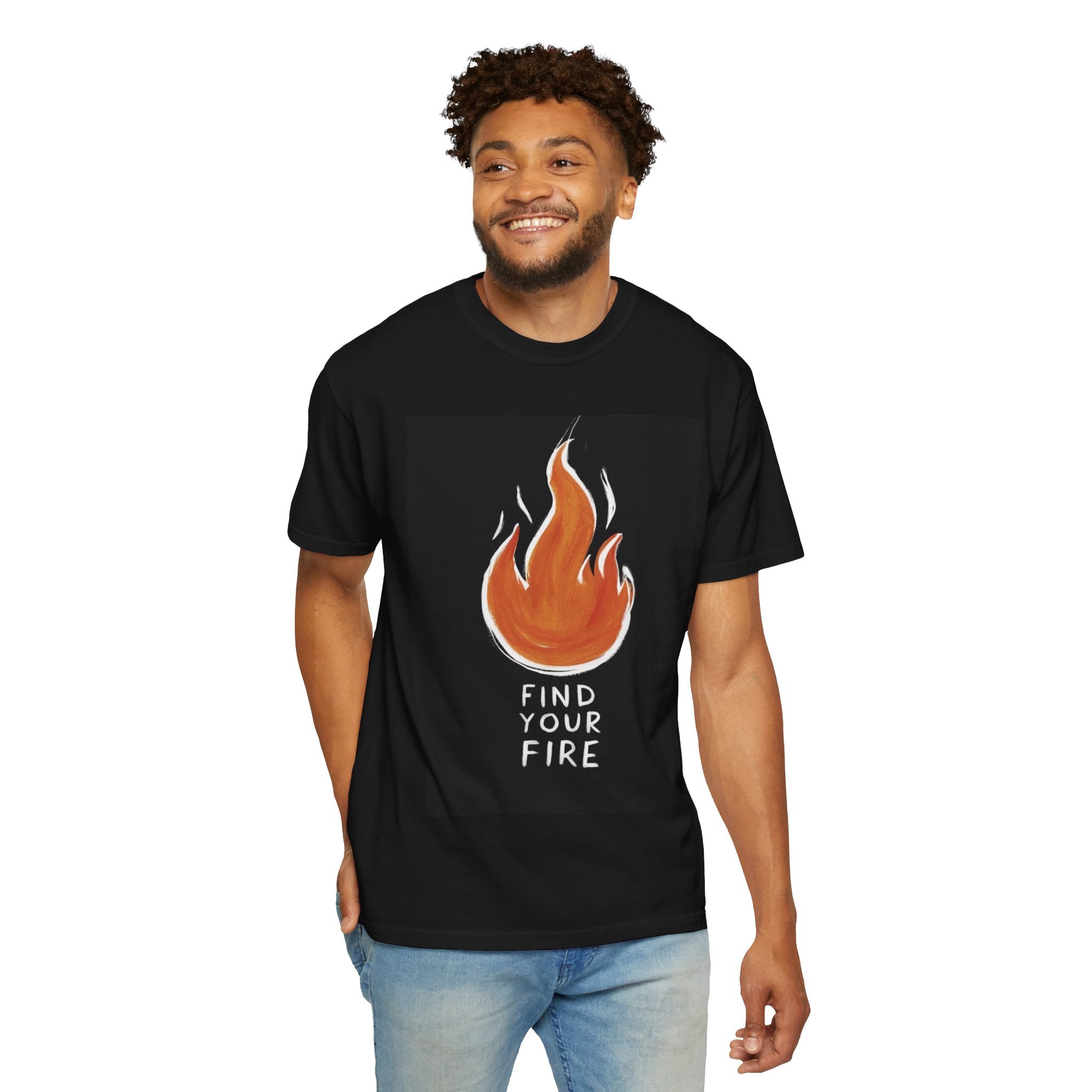 Find Your Fire T-Shirt — Wholeness Graphic Tee (Est. 1995)