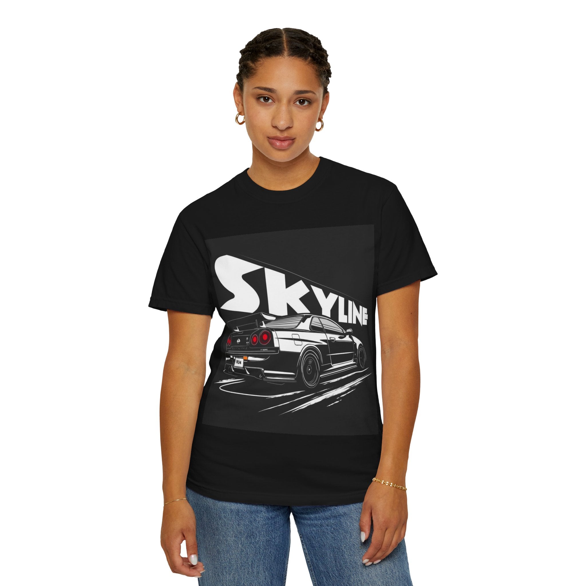 Skyline Racer T-Shirt — Vintage Sports Car Graphic Tee