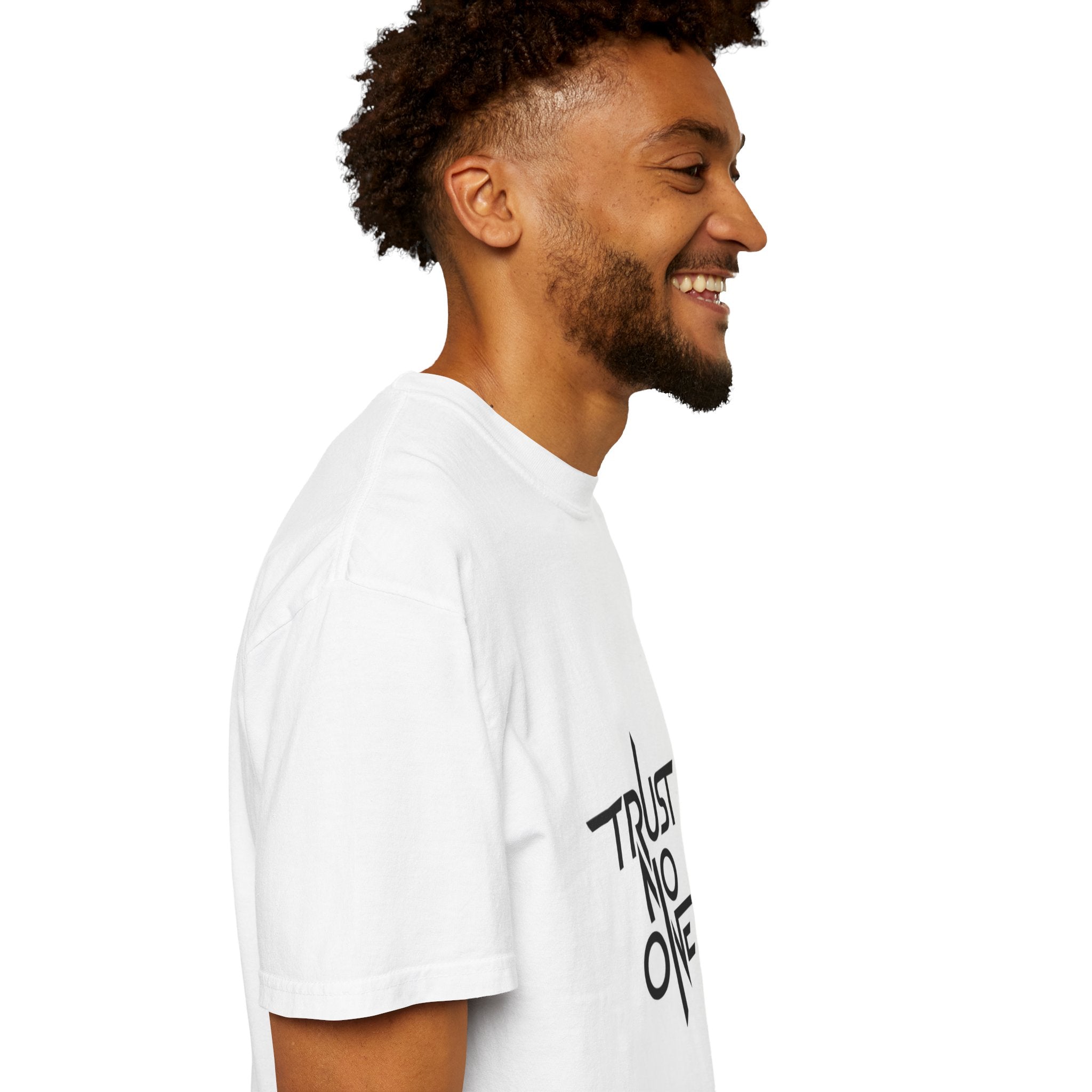 Trust No One / Wholeness Graphic T-Shirt — Bold Minimalist Statement Tee