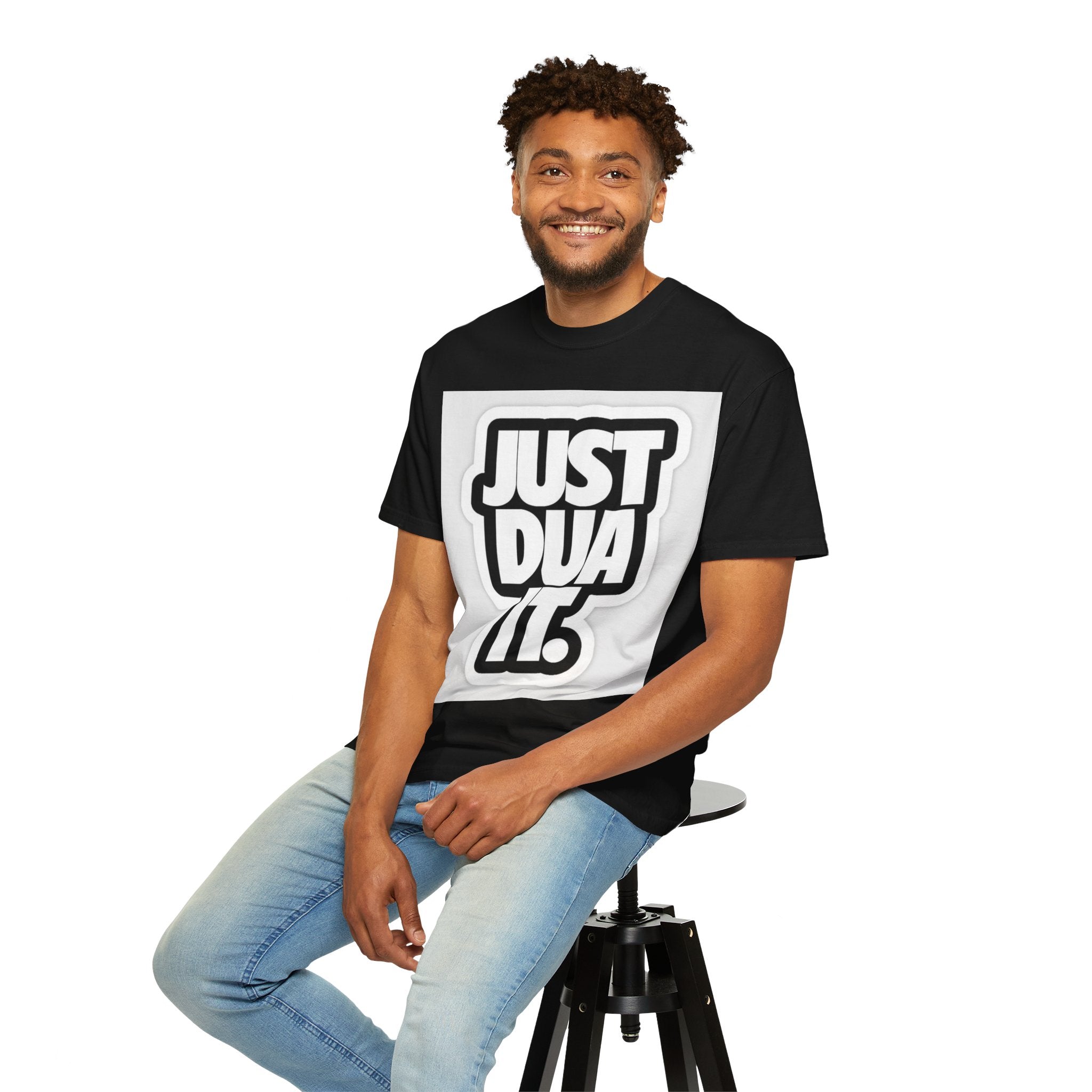 Just Dua It T-Shirt — Faith-Inspired Graphic Tee (Wholeness EST 1995, Motivational Islamic Design)