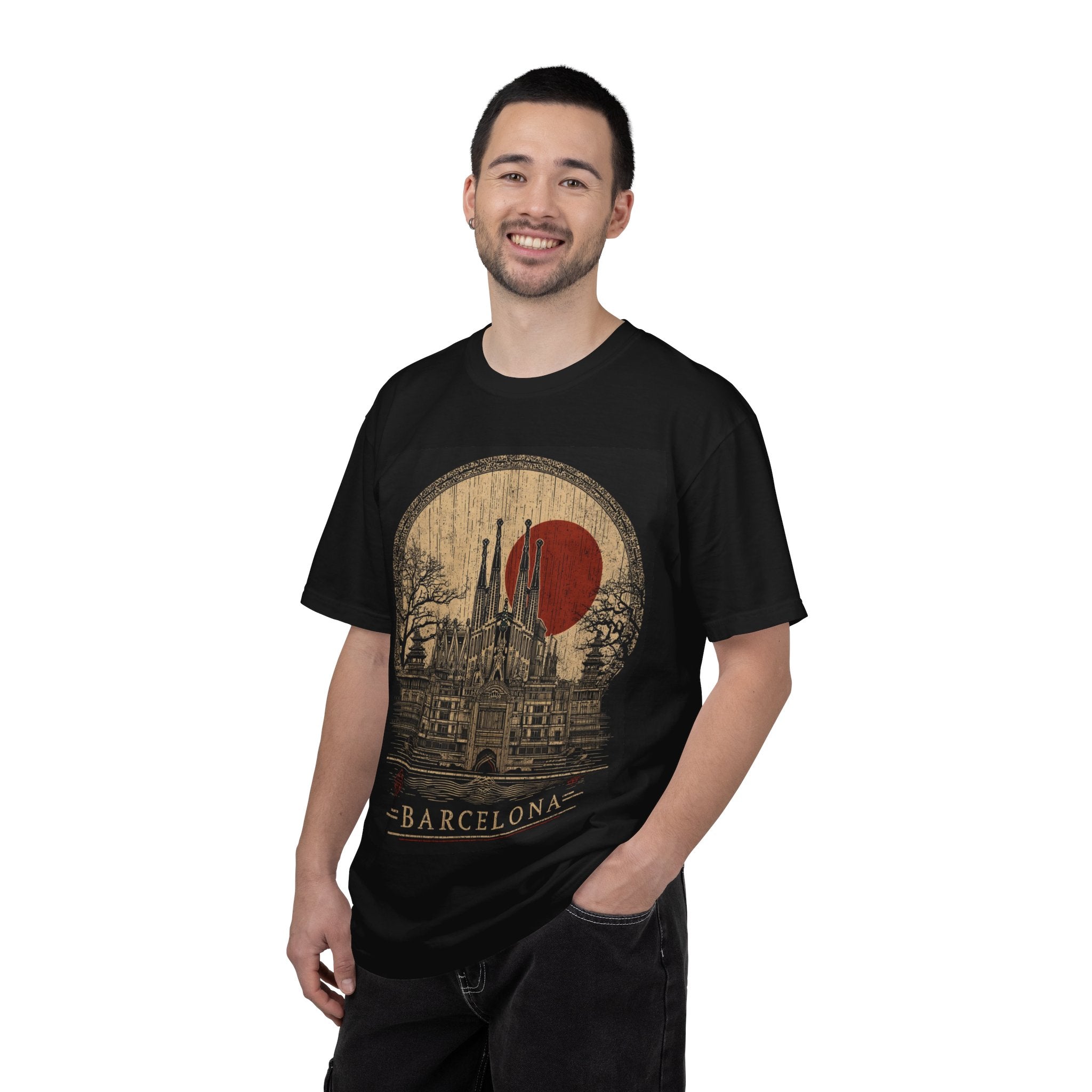 Barcelona Cathedral Vintage T-Shirt