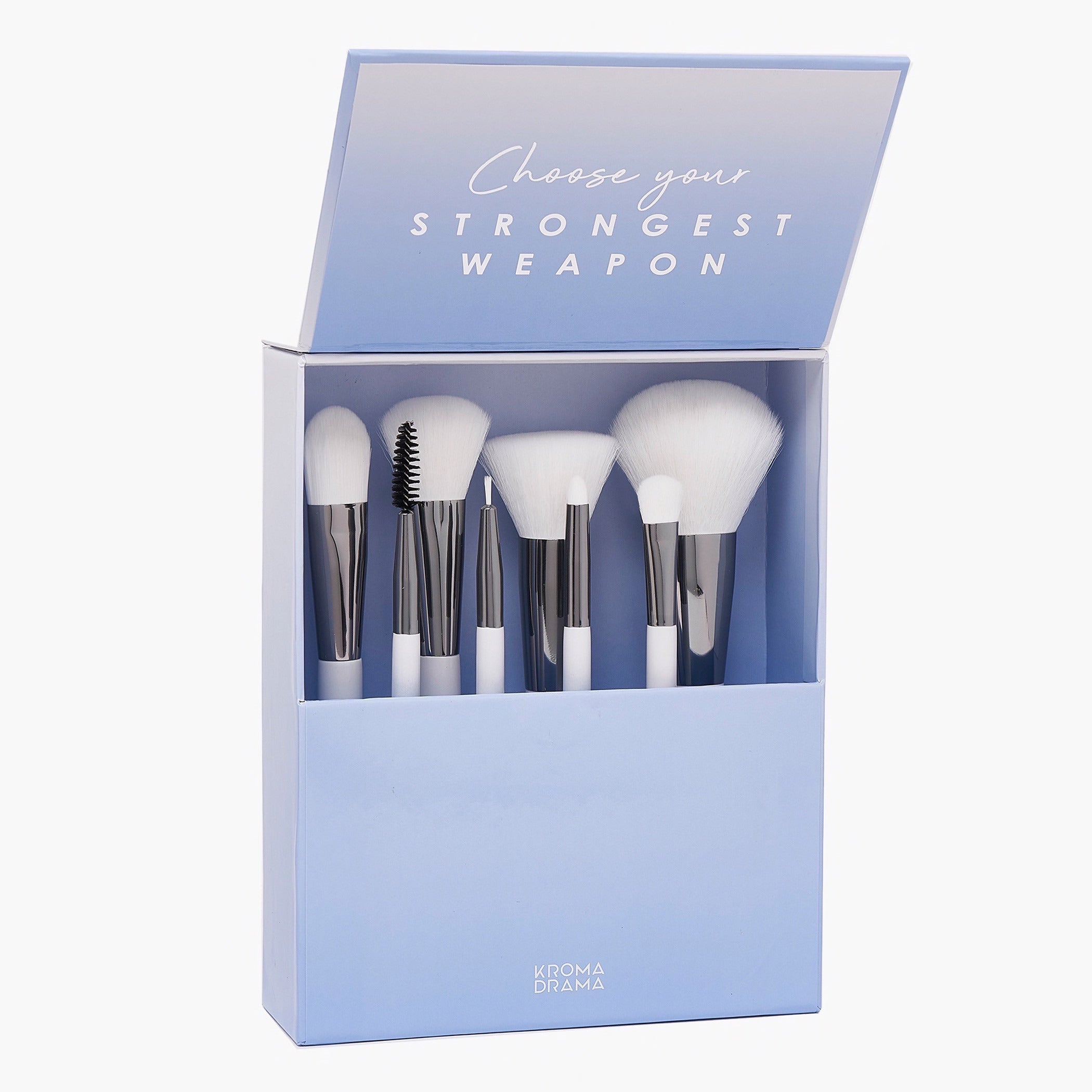 Kroma Drama Challenge Accepted Face & Eye Brush Set