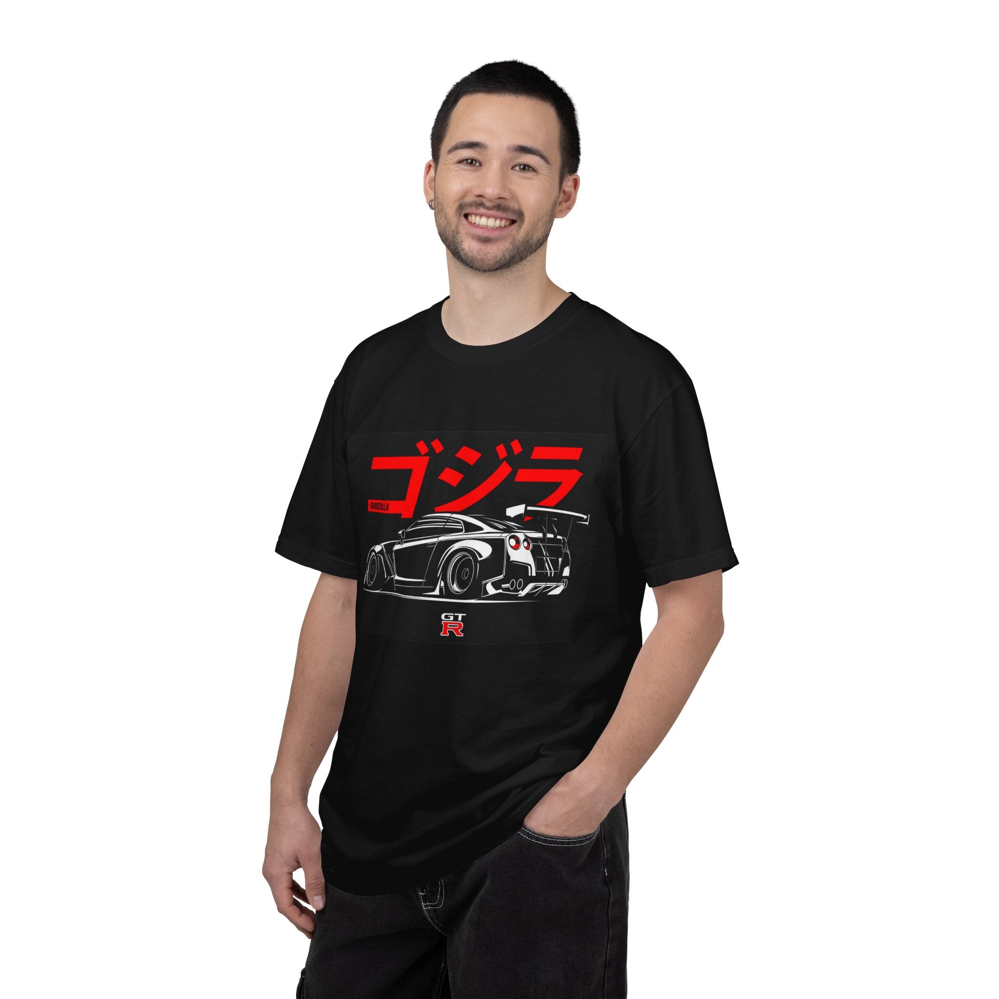 Godzilla GTR Car T-Shirt — Japanese Retro Racing Graphic Tee