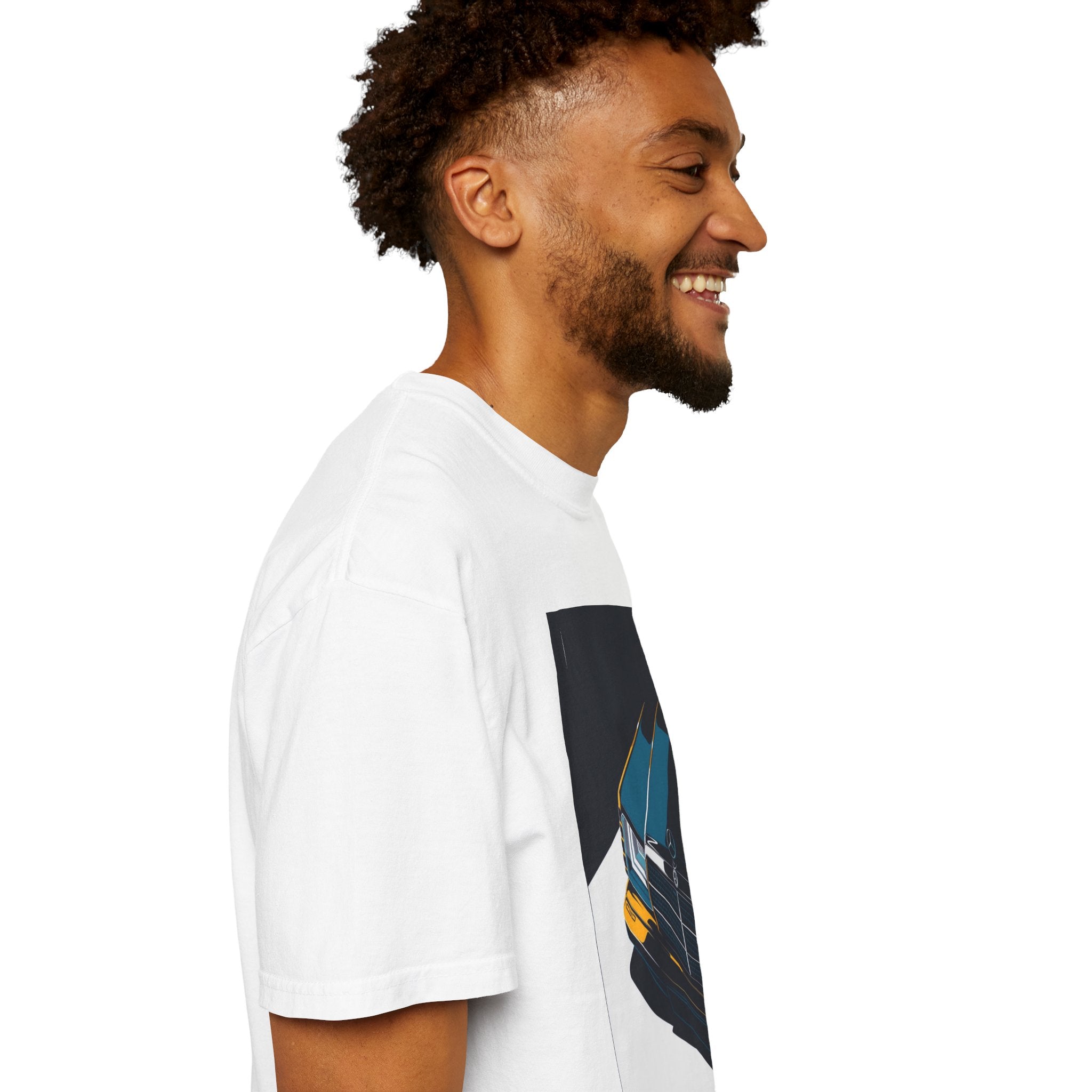 Vintage Car Graphic T-Shirt — 'Wholeness' Back Print