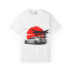 JDM Skyline Tee — Red Sun Torii Sports Car T-Shirt