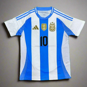 Argentina Home Kit Football Jersey - Men Size (Replica)