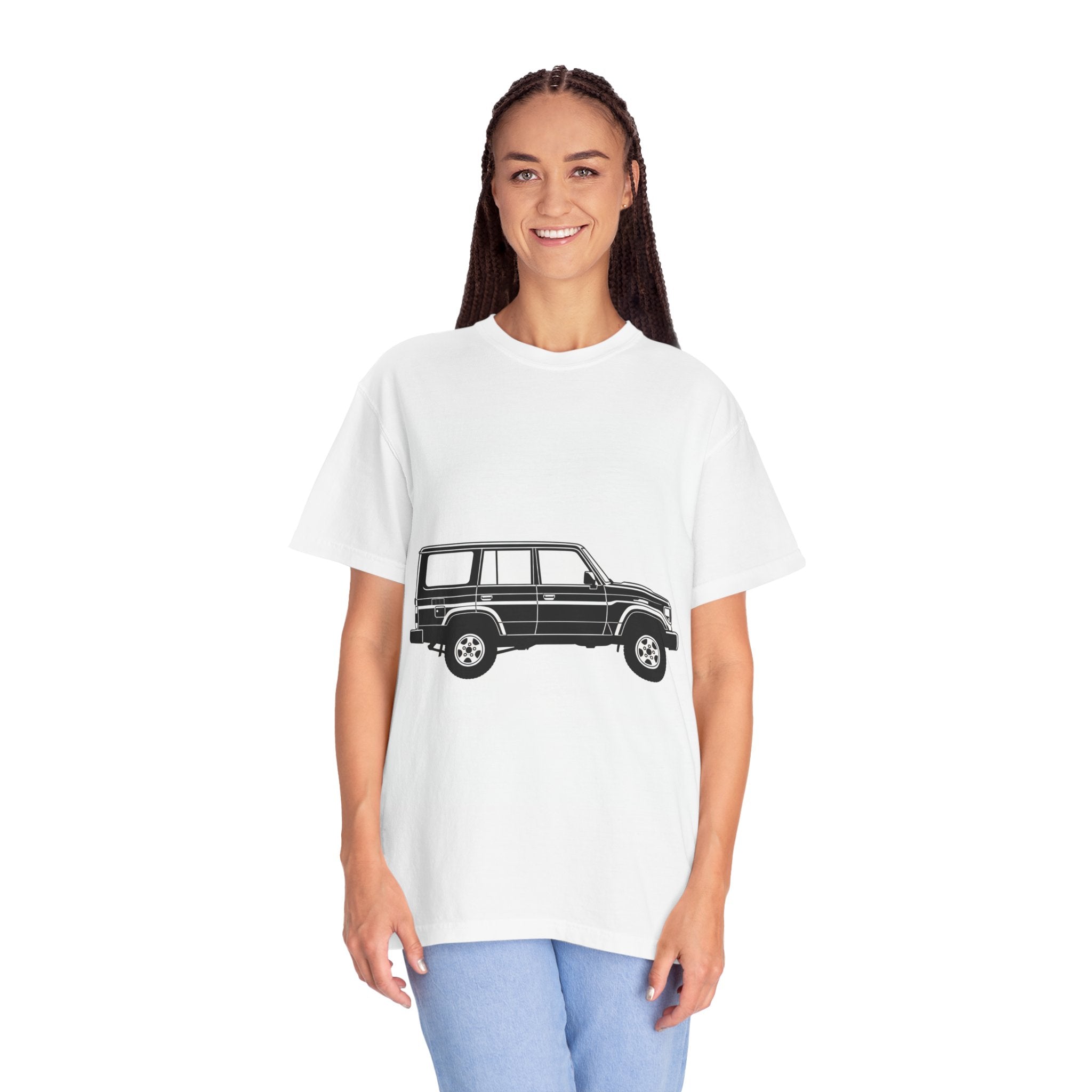 SUV Graphic T-Shirt — 'Wholeness' Back Print, Vintage Off‑Road Vibe