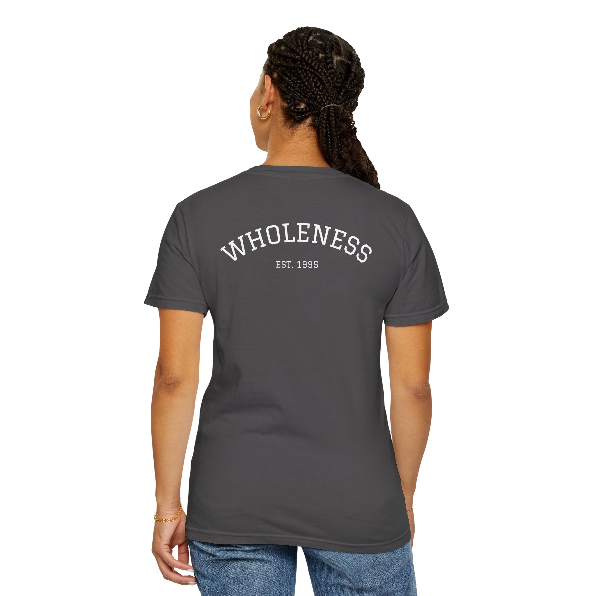 T-Shirt — 'Family & Horsepower' Retro Car Tee (Wholeness Back Print)