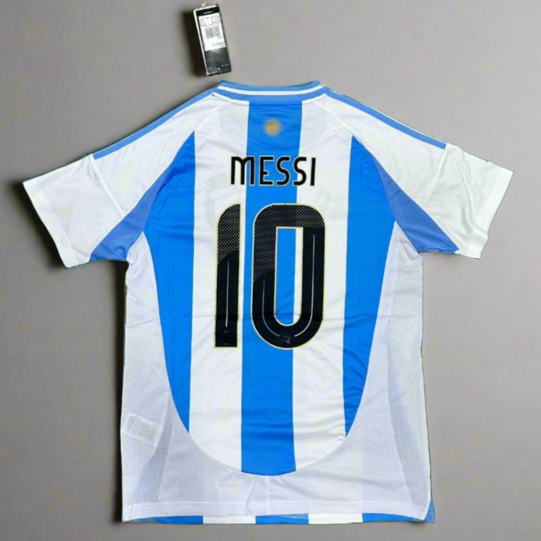 Argentina Home Kit Football Jersey - Men Size (Replica)