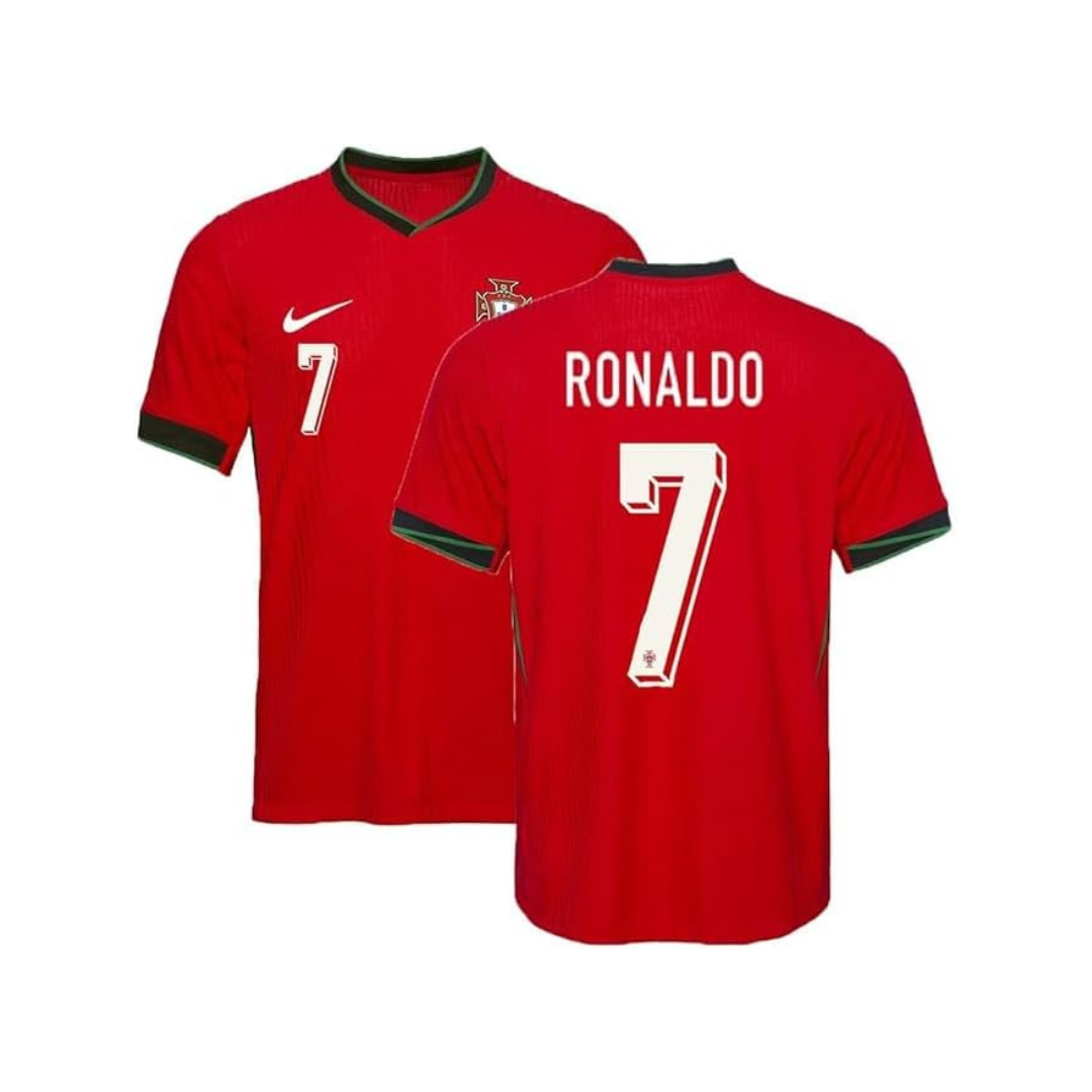 Portugal Home Kit Football Jersey - Men Size (Replica)