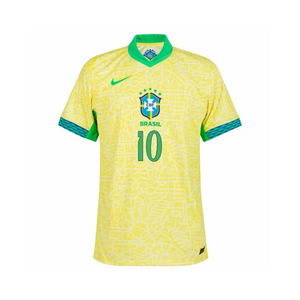 Brazil Home Kit Football Jersey - Men Size (Replica)