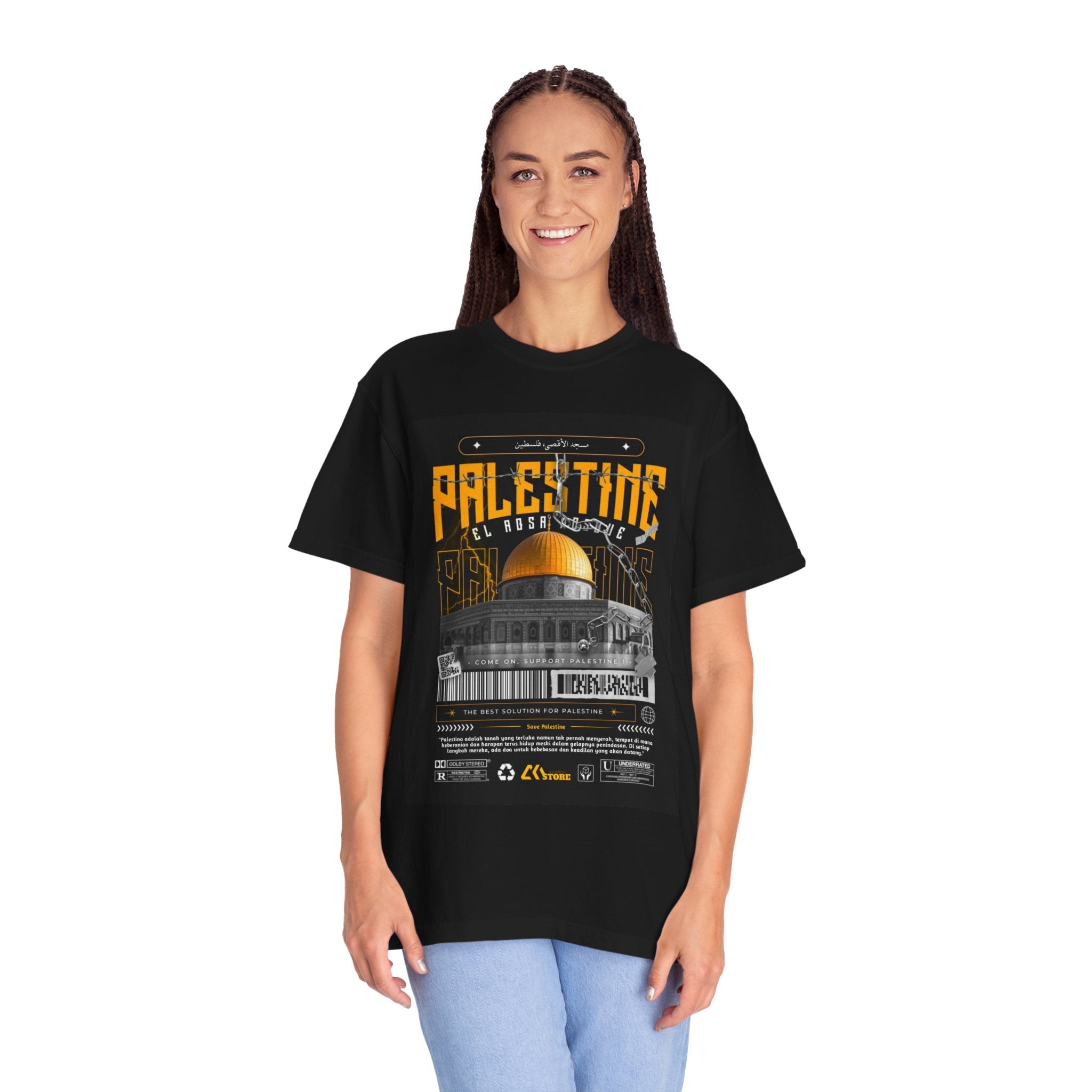 Palestine Dome of the Rock Graphic T-Shirt