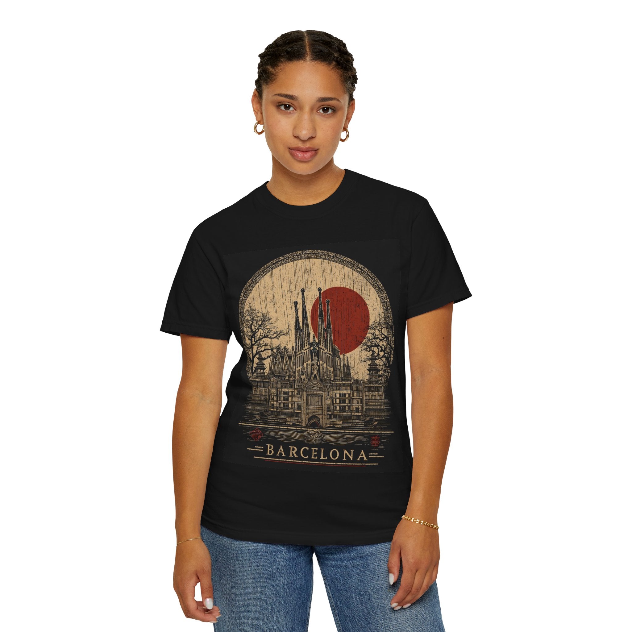 Barcelona Cathedral Vintage T-Shirt