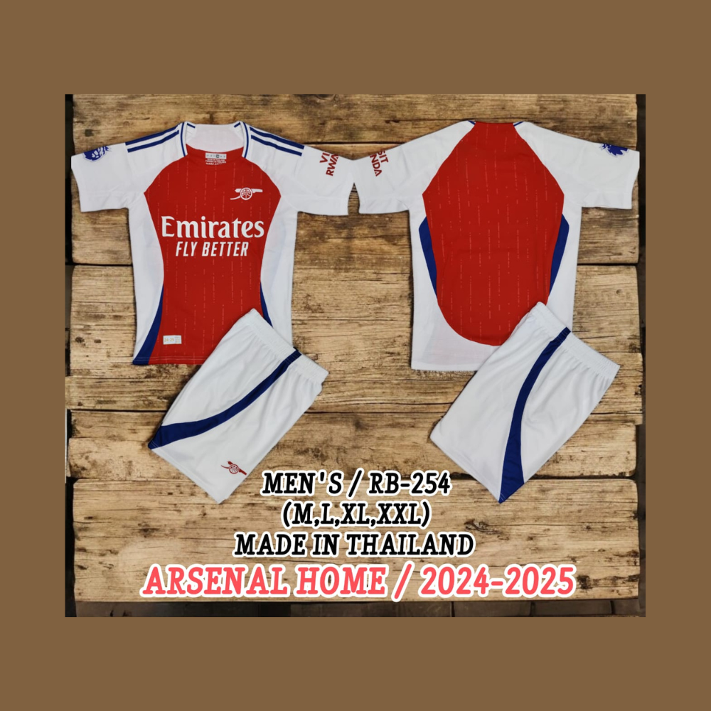 Arsenal Football Club Jersey - Men Size (Replica)