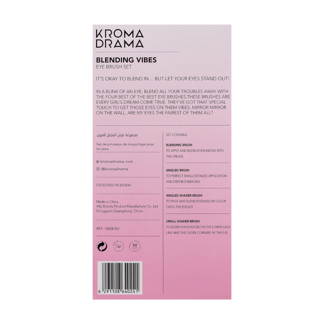 KROMA DRAMA Blending Vibes - Eye Brush Set