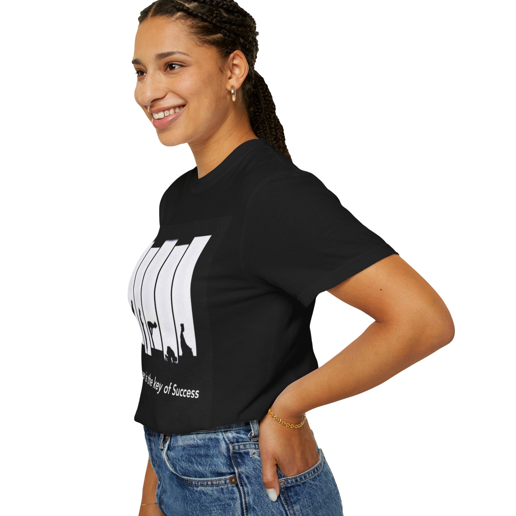 Bookshelf Graphic T-Shirt — "Paperbacks & Coffee" Minimalist Reading Tee