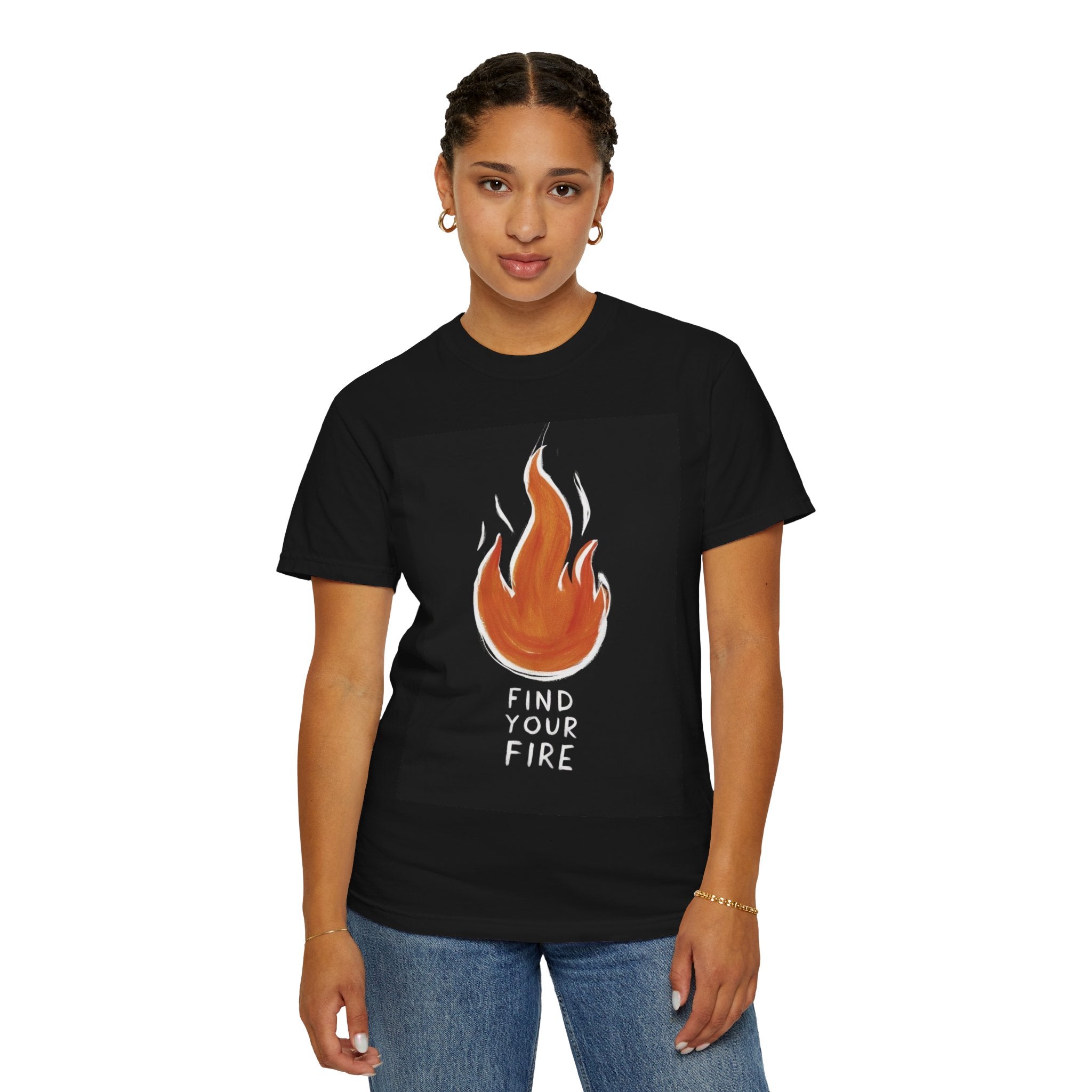 Find Your Fire T-Shirt — Wholeness Graphic Tee (Est. 1995)