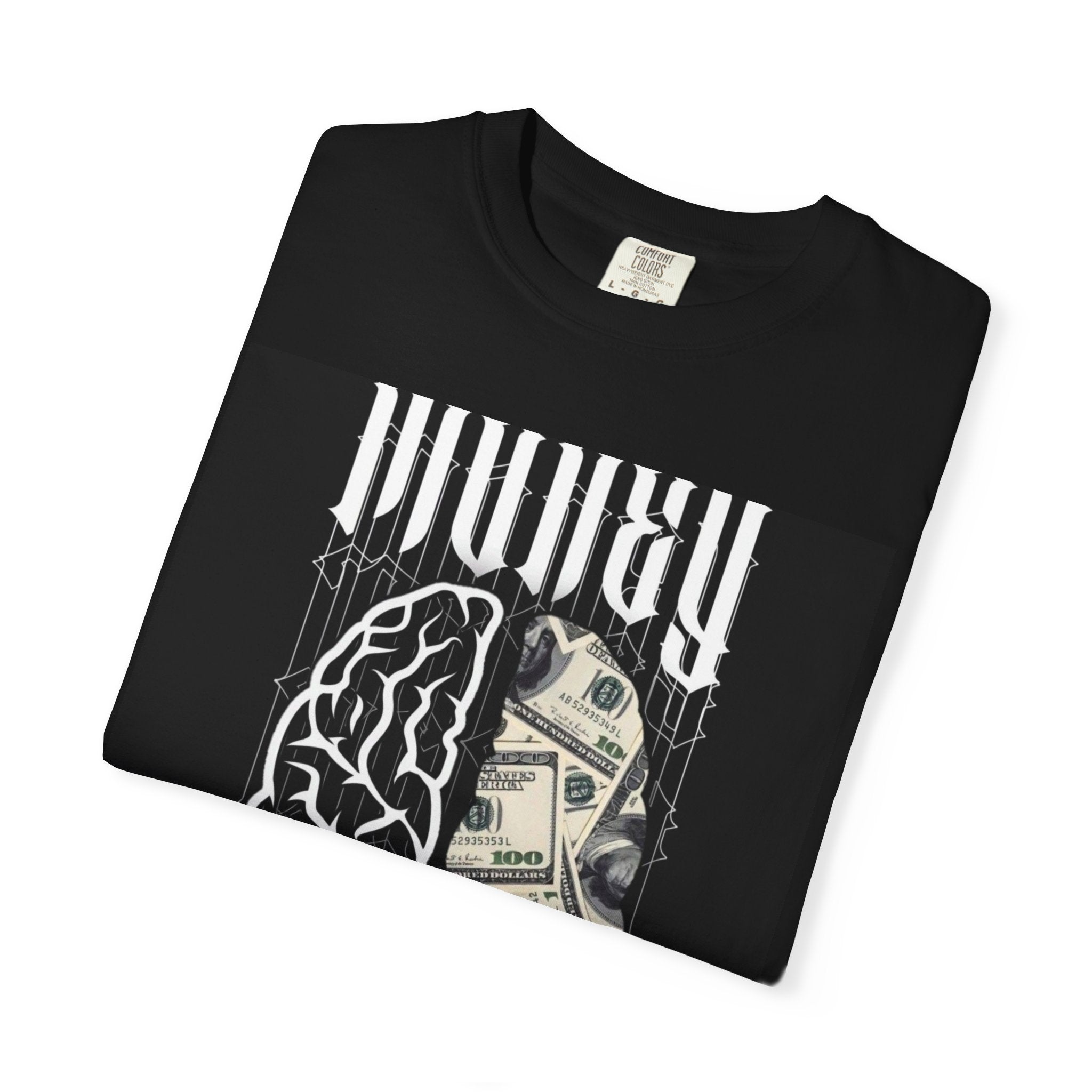 Brain & Cash Graphic T-Shirt — "Wholeness" Back Print
