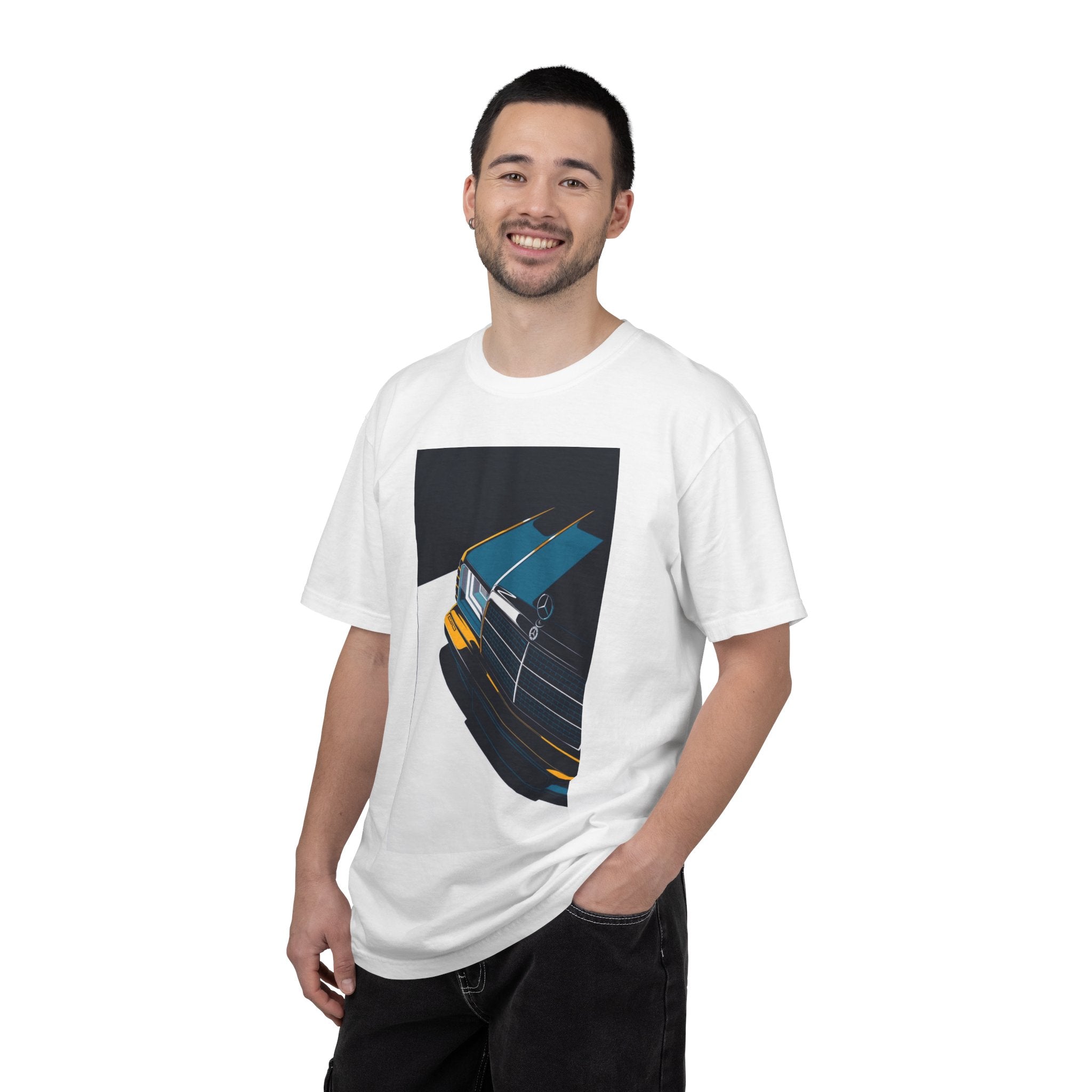 Vintage Car Graphic T-Shirt — 'Wholeness' Back Print