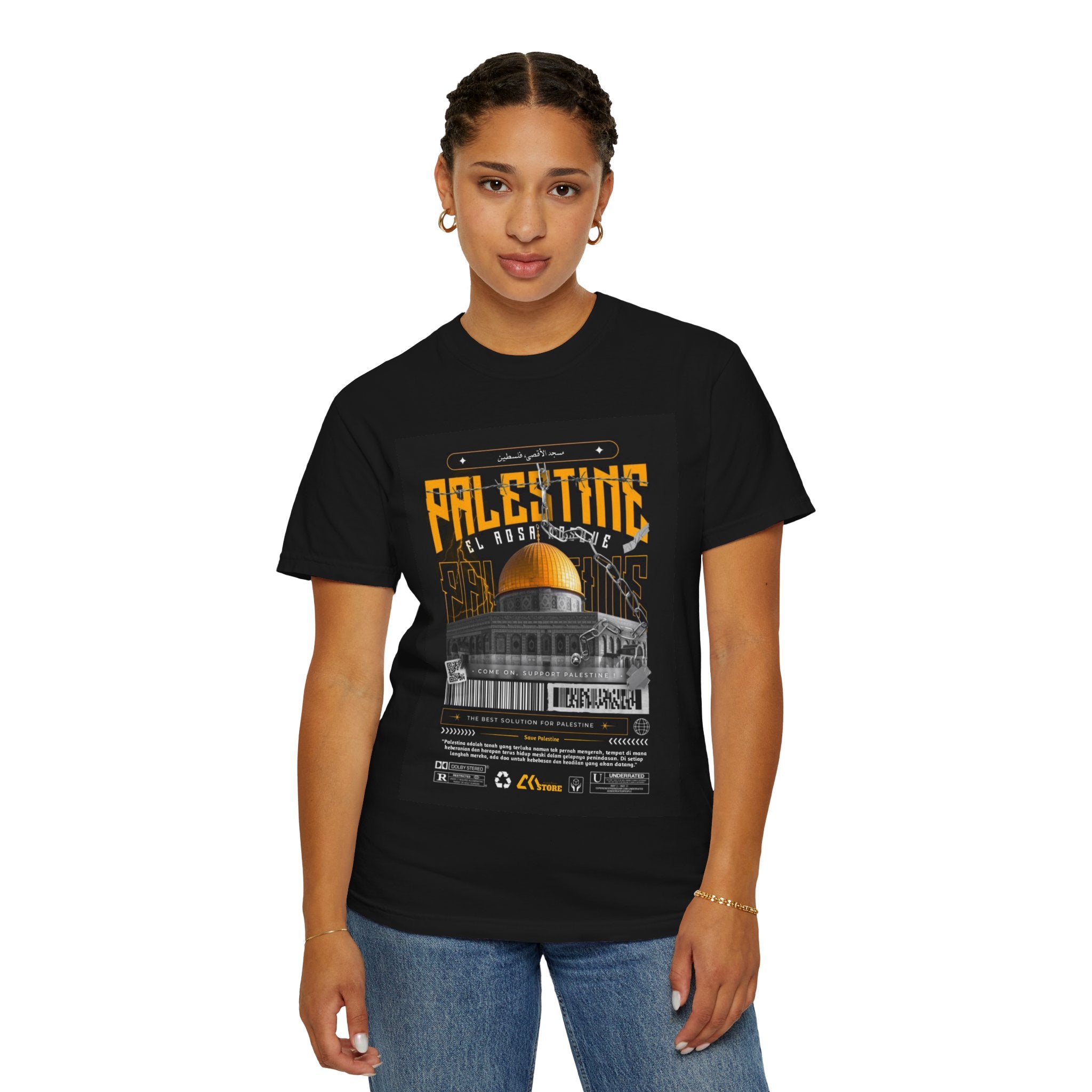 Palestine Dome of the Rock Graphic T-Shirt