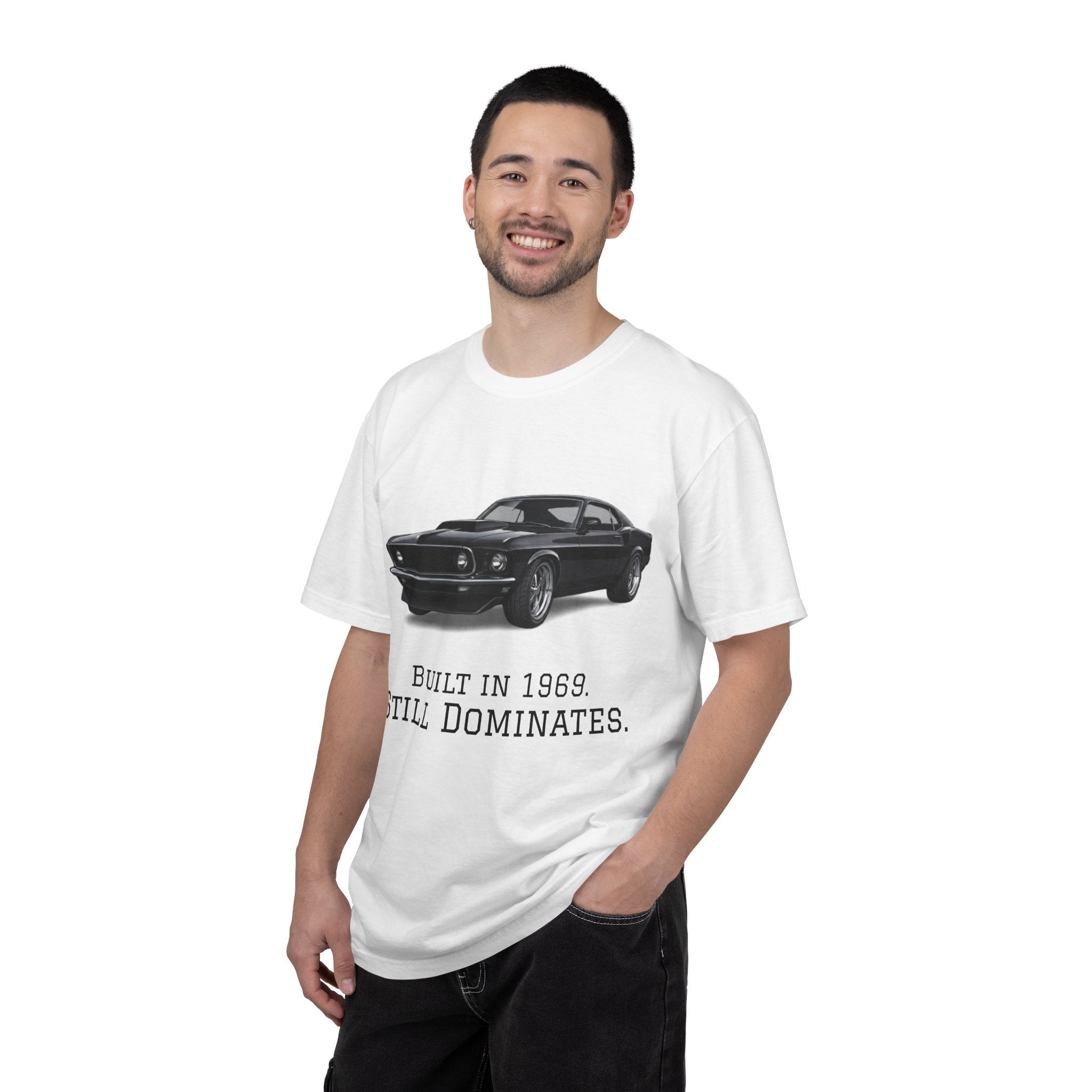 Classic 1969 Muscle Car T-Shirt — "Built in 1969. Still Dominates."