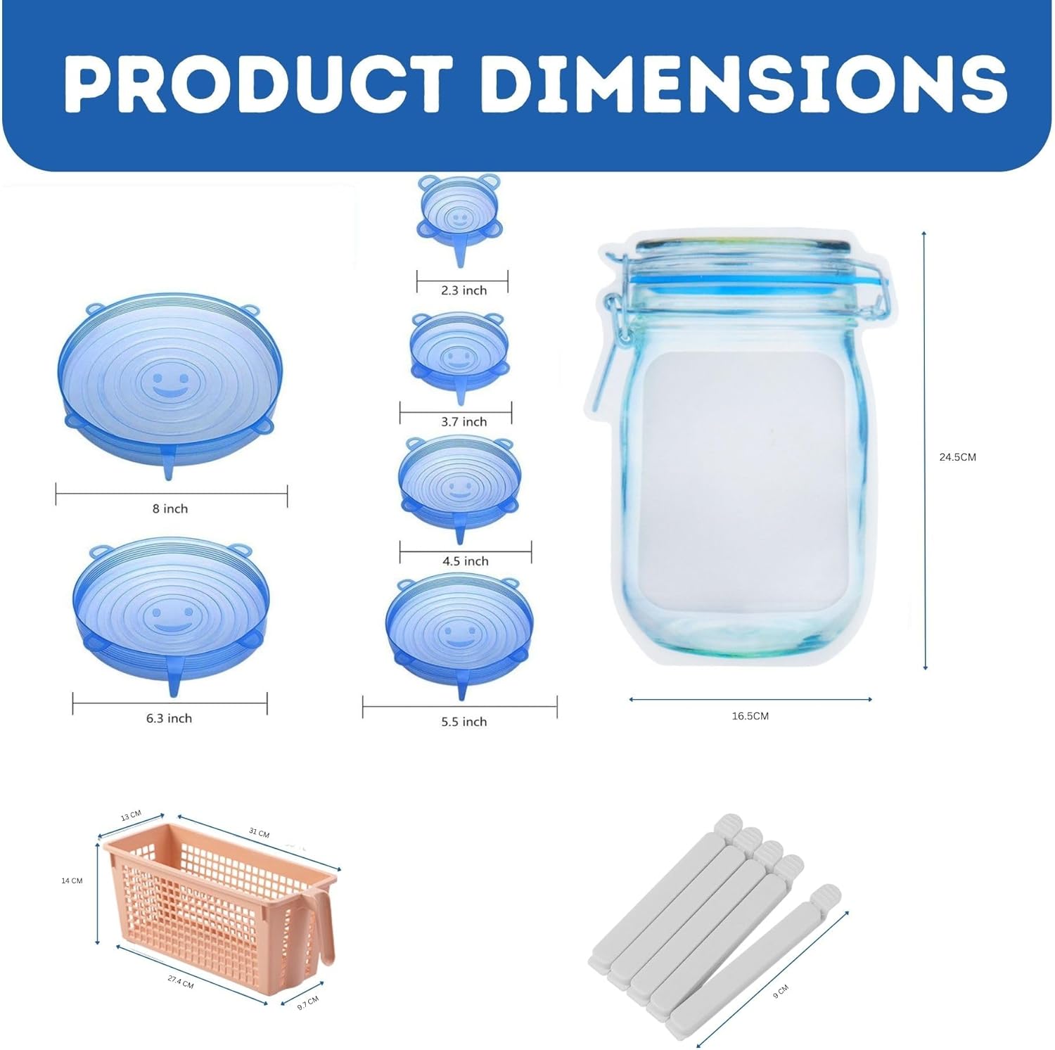 Home & Kitchen Container Set - Storage & Organization