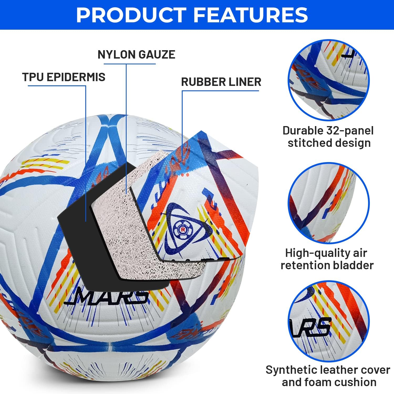Mars Sports Recreational Football for Adults