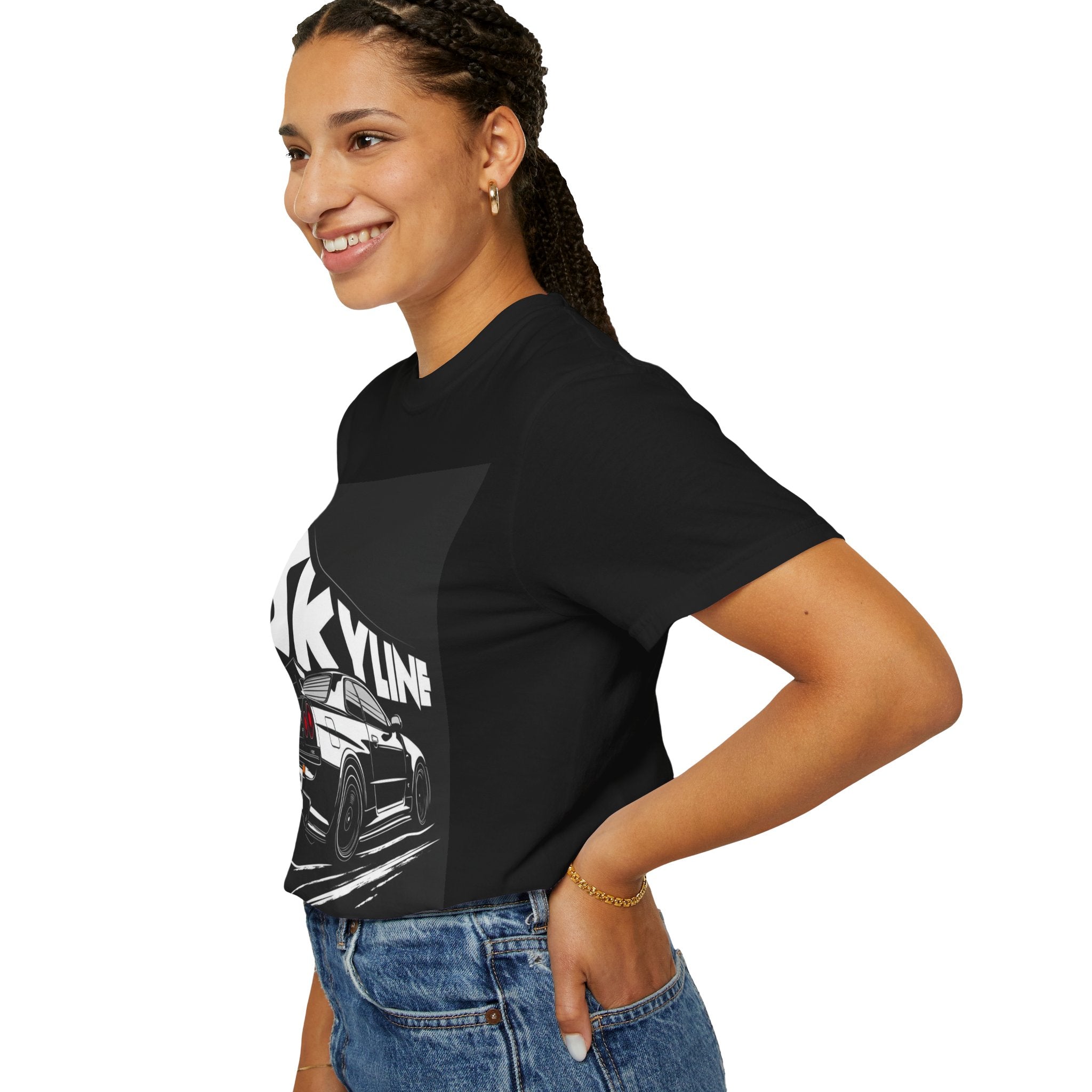 Skyline Racer T-Shirt — Vintage Sports Car Graphic Tee