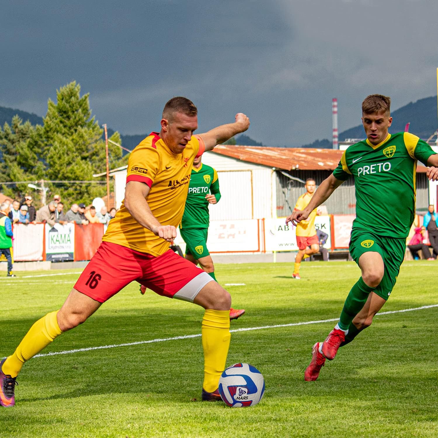 Mars Sports Football Soccer Ball with Air Pump & Accessories