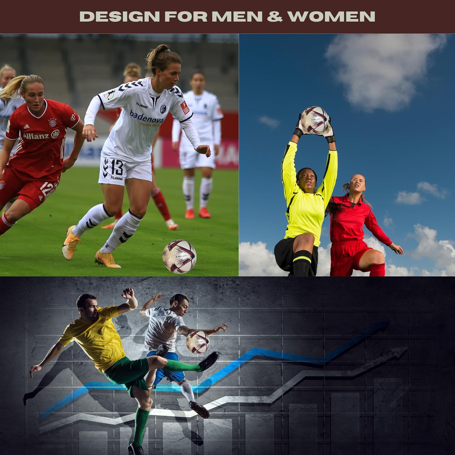 Mars Sports Football Soccer Ball with Air Pump & Accessories