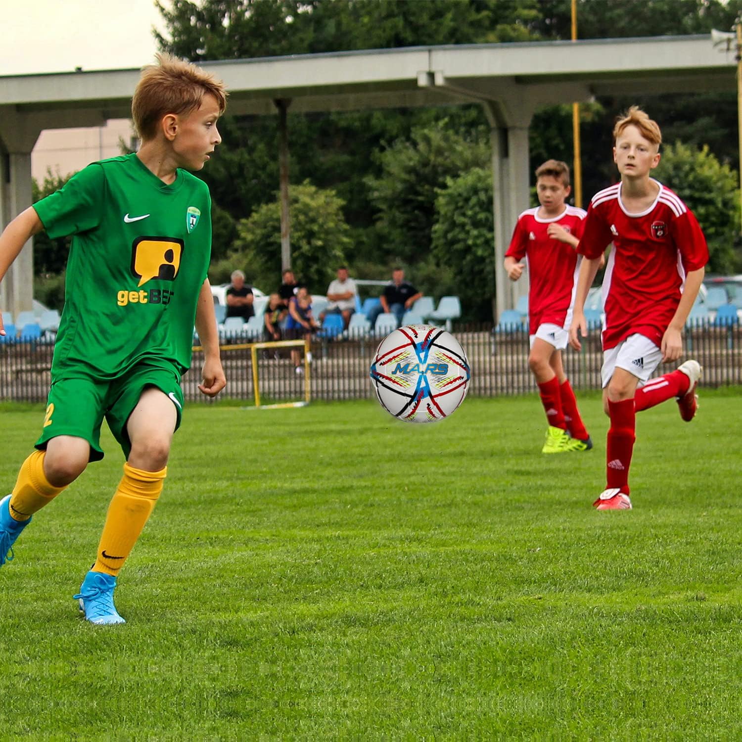 Mars Sports Football with Air Pump & Accessories
