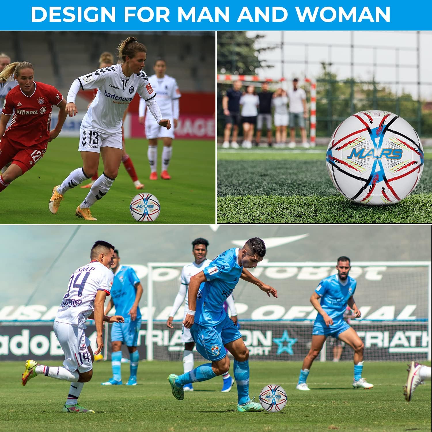 Mars Sports Football with Air Pump & Accessories