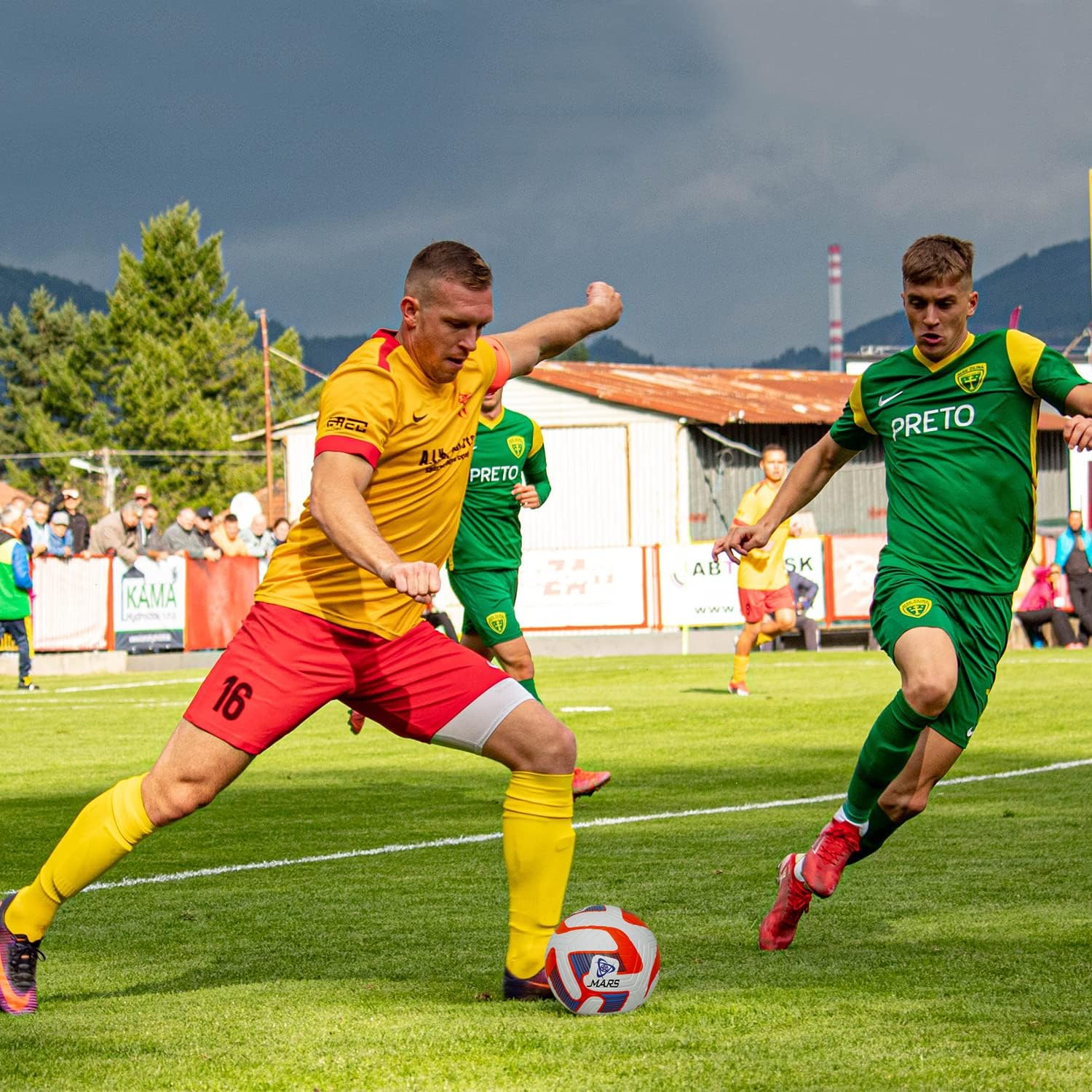 Mars Sports Football Soccer Ball with Air Pump & Accessories