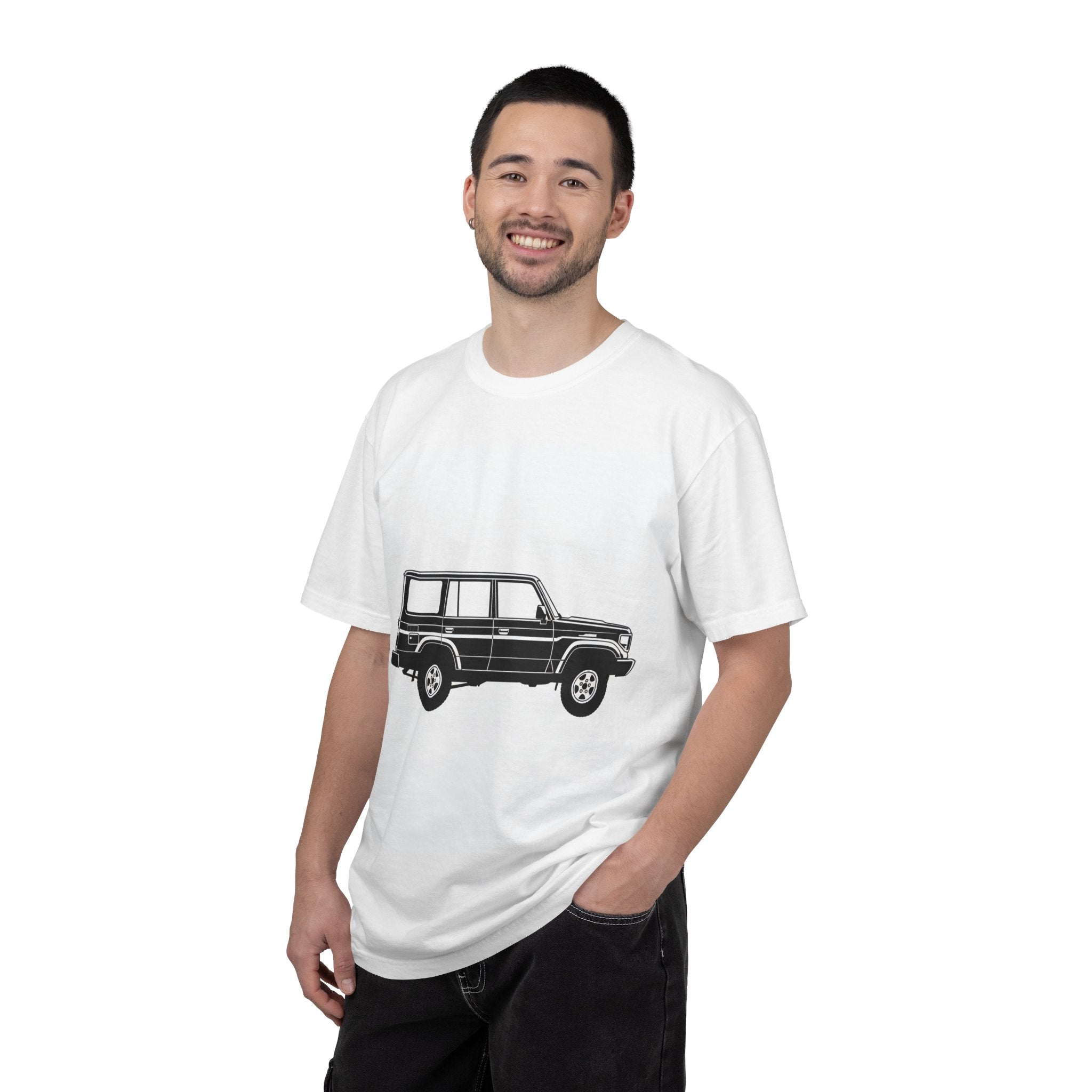 SUV Graphic T-Shirt — 'Wholeness' Back Print, Vintage Off‑Road Vibe