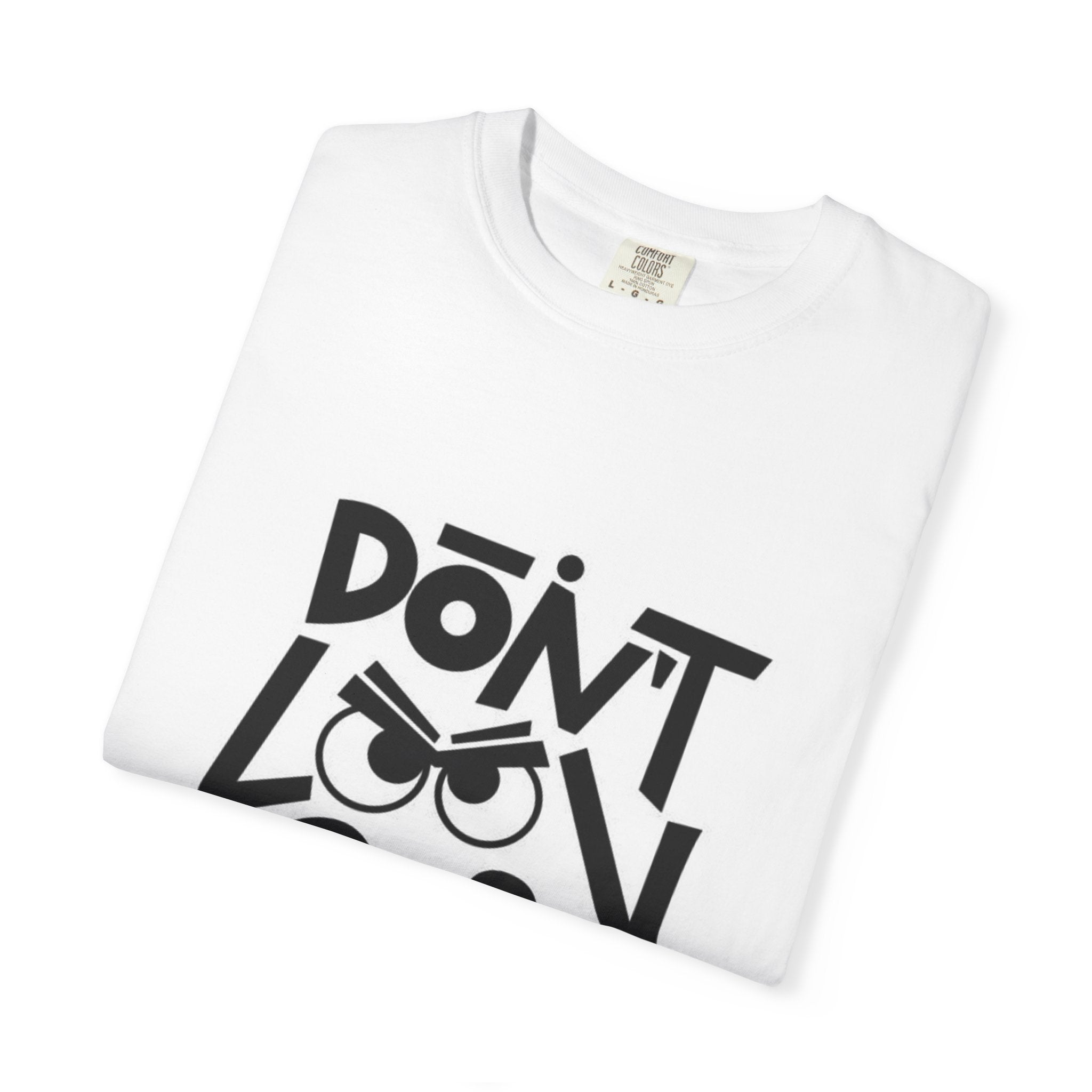 Don't Look Back T-Shirt — Motivational Graphic Tee (Wholeness Est. 1995, Retro Street Style)