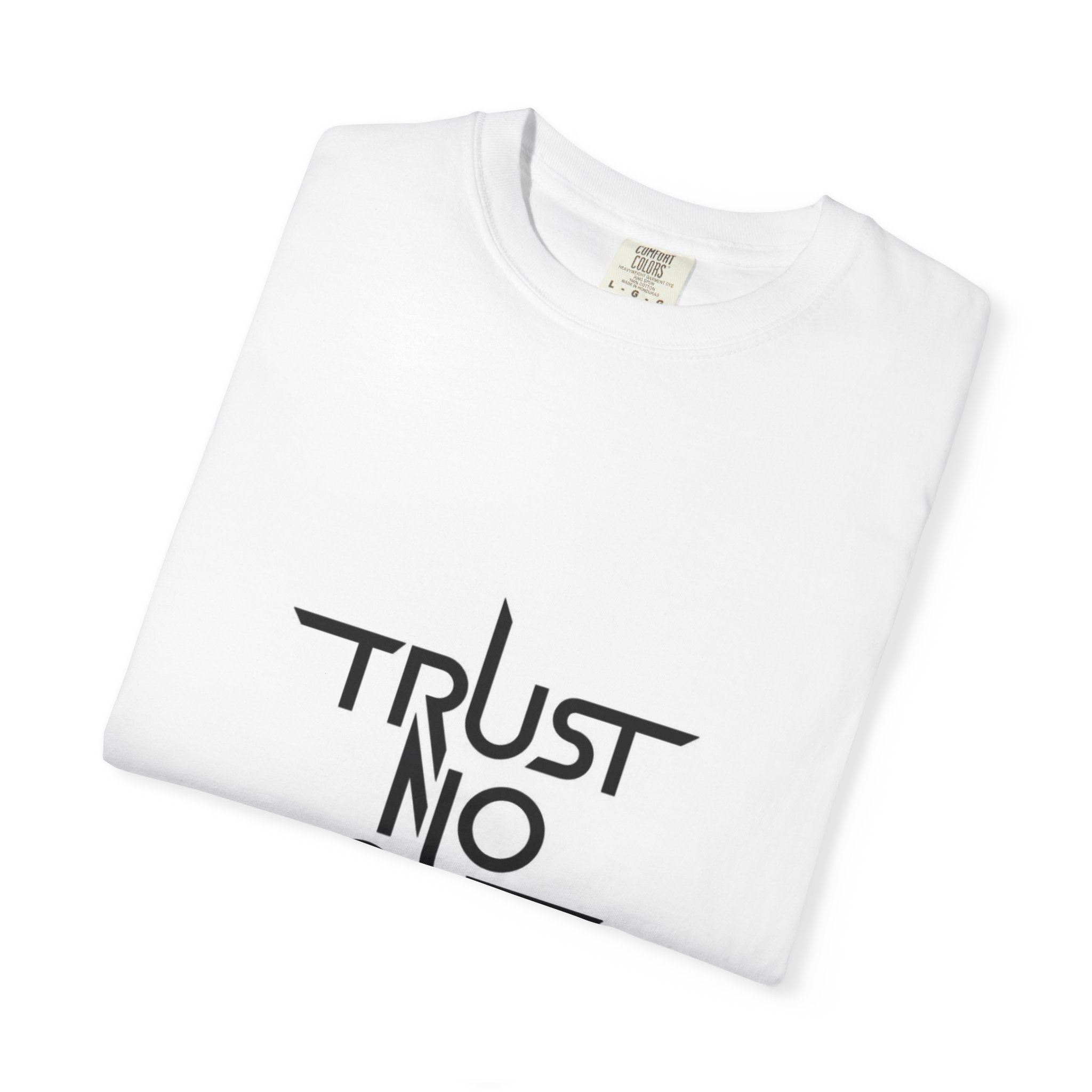 Trust No One / Wholeness Graphic T-Shirt — Bold Minimalist Statement Tee