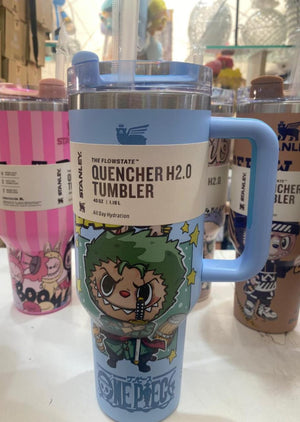 Stanley 40 oz Tumbler with Handle β Labubu Limited Edition | Leak-Resistant, Double-Wall Vacuum Insulated Stainless Steel | Keeps Drinks Hot or Cold for Hours