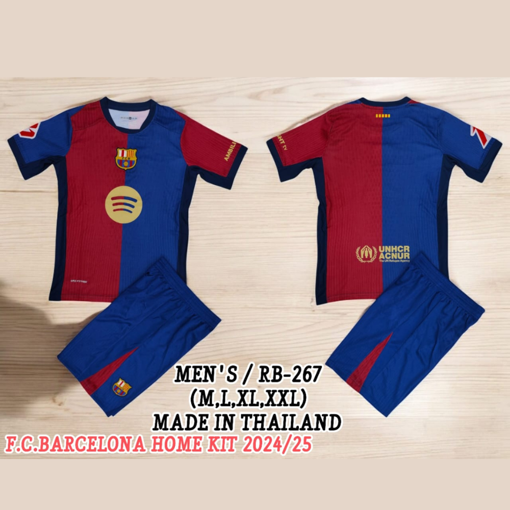 FC Barcelona Club Jersey - Men Size (Replica)