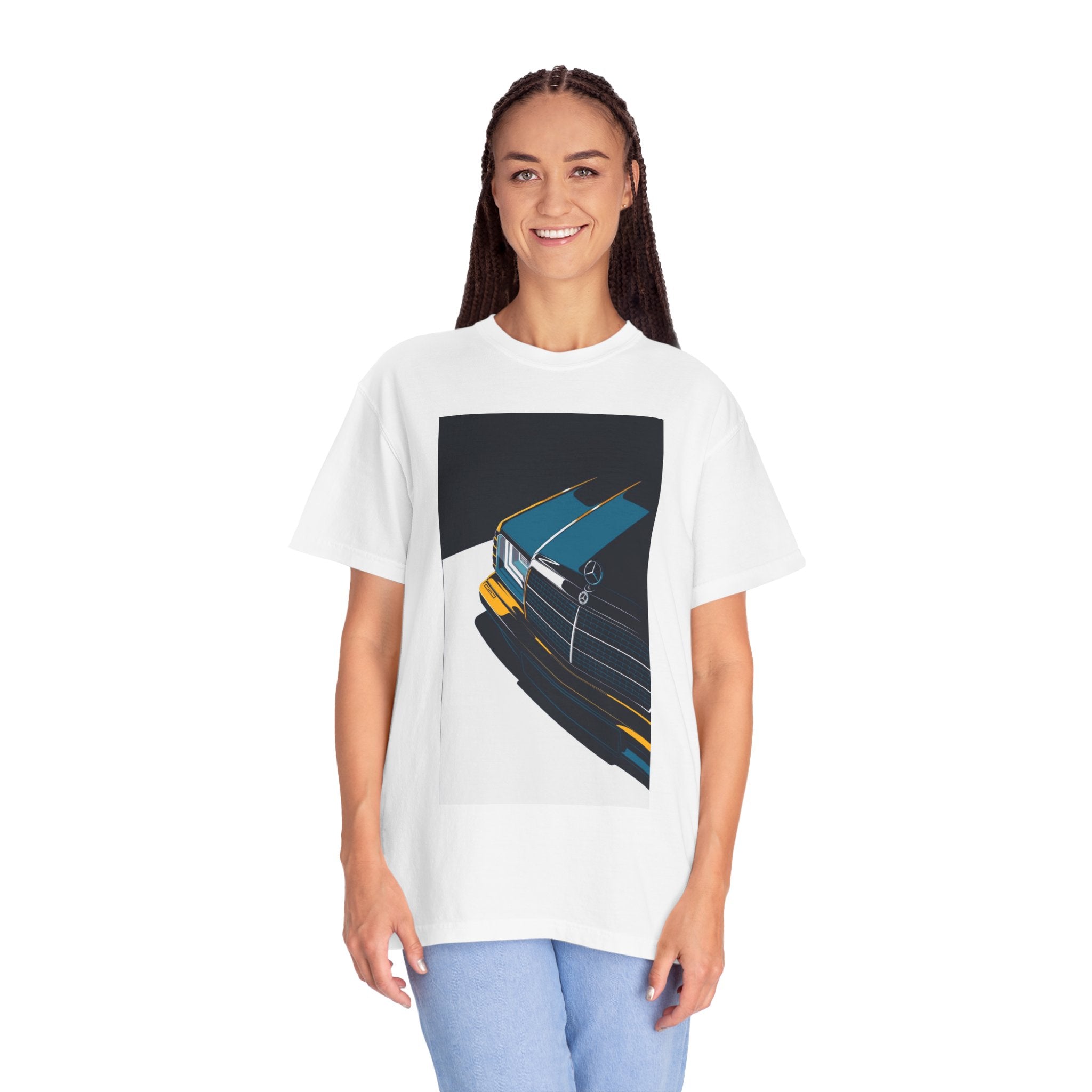 Vintage Car Graphic T-Shirt — 'Wholeness' Back Print