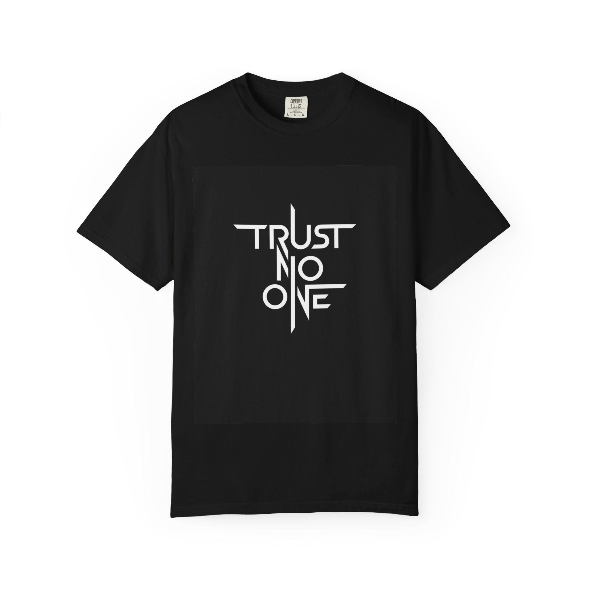 Trust No One / Wholeness Graphic T-Shirt — Bold Minimalist Statement Tee