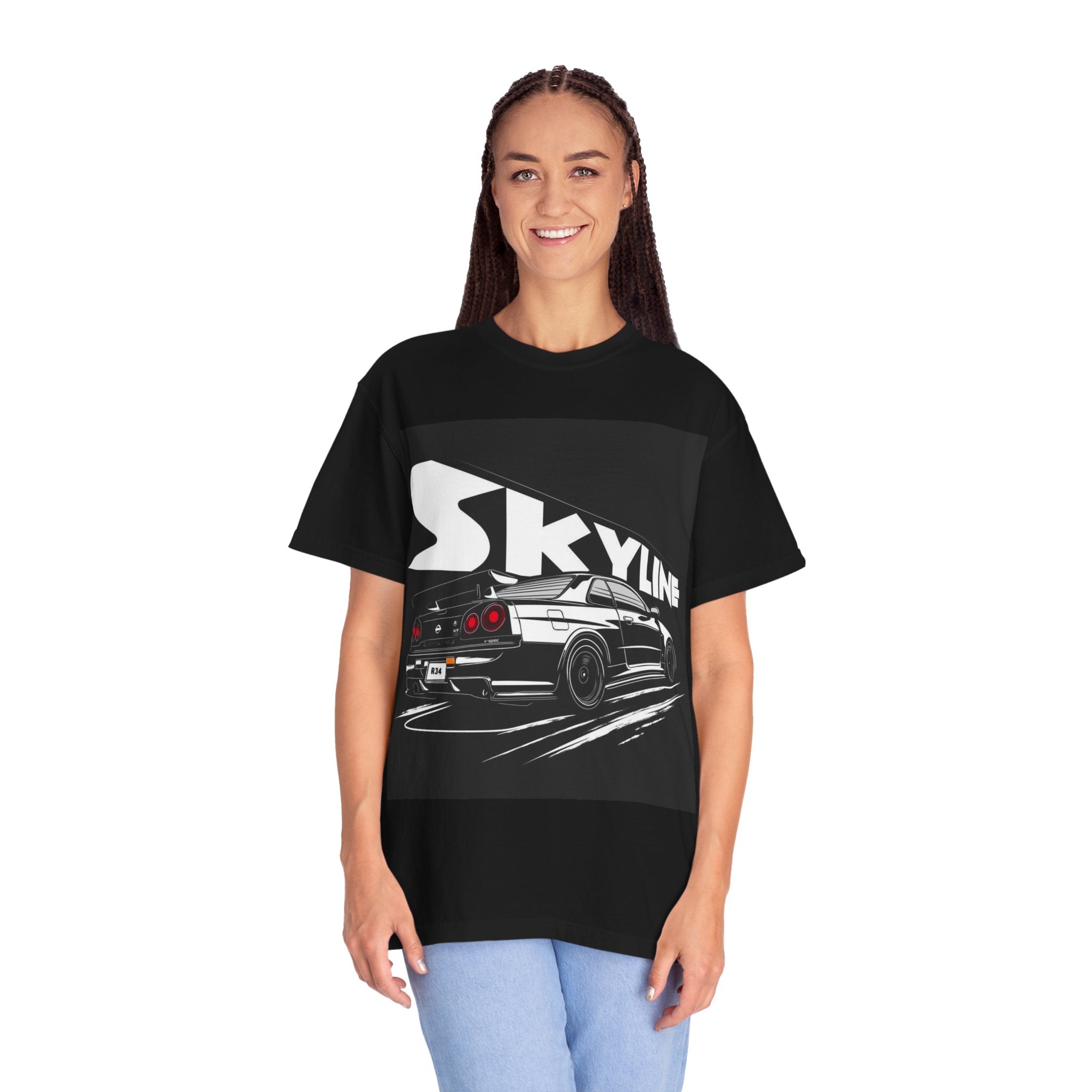 Skyline Racer T-Shirt — Vintage Sports Car Graphic Tee