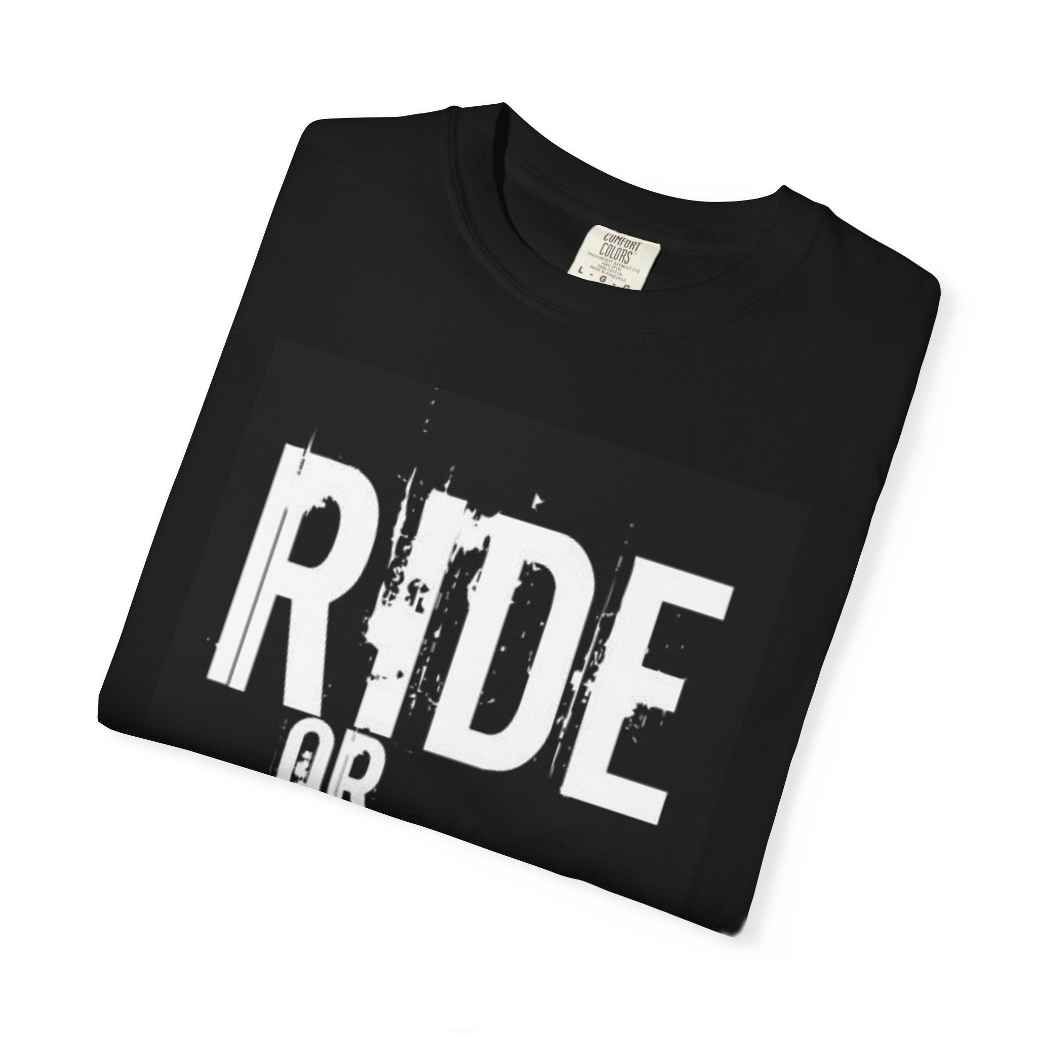 Ride or Die T‑Shirt — Vintage Motorcycle/Biker Tee with ‘Wholeness’ Back Print