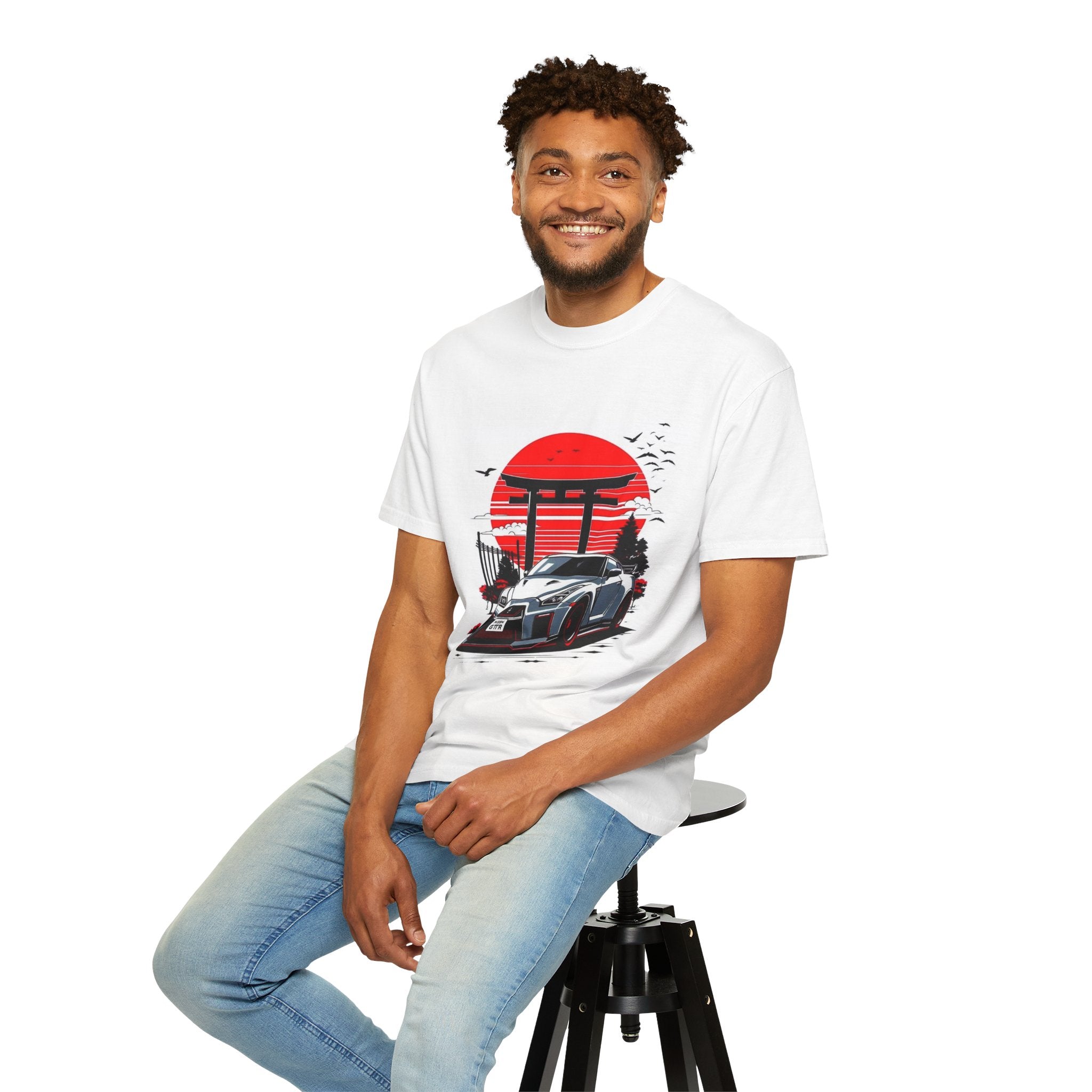 Nissan GT-R Japanese Sunset T-Shirt