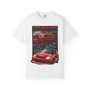 Car Enthusiast T-Shirt — "Keng Benz Dang" Red Sports Car Graphic