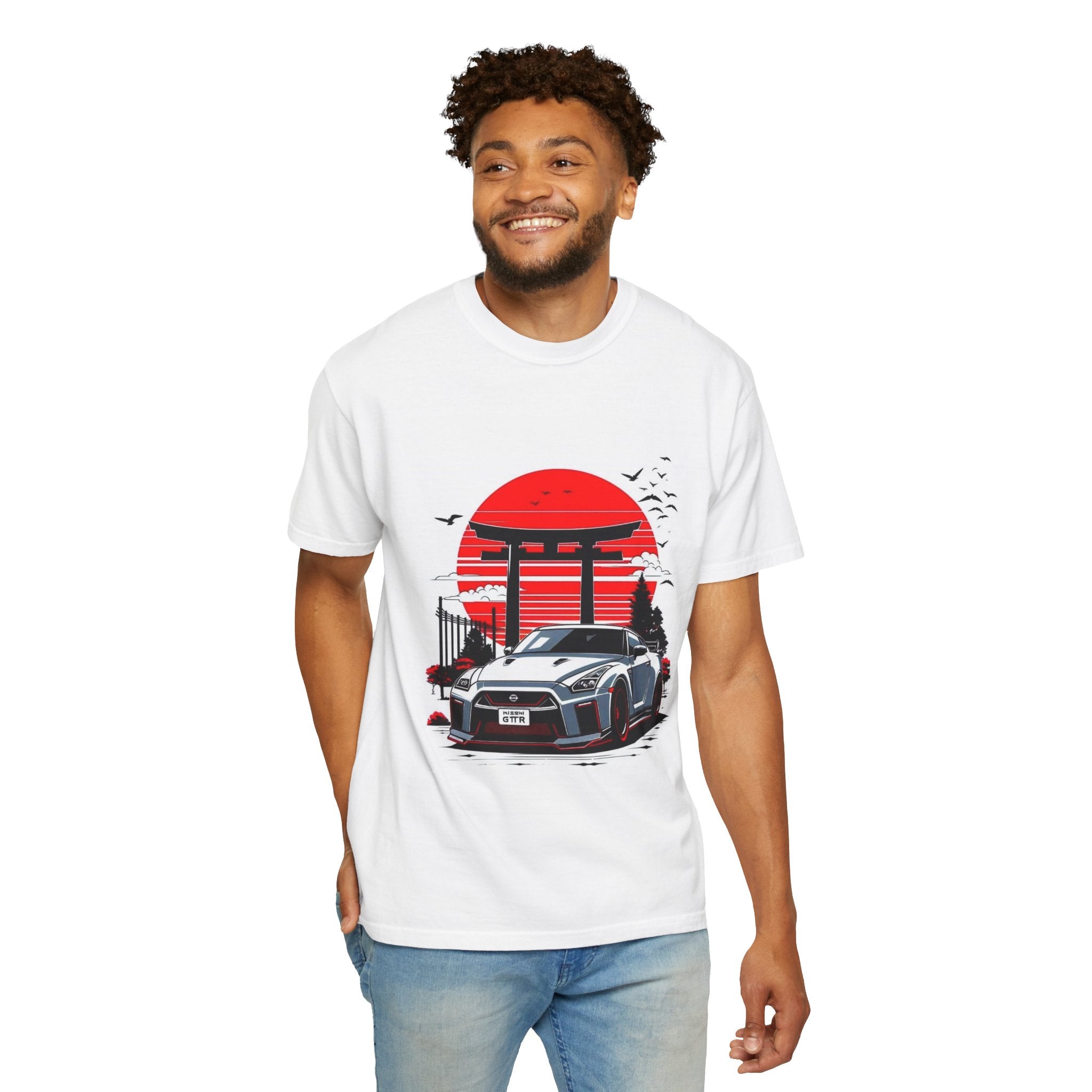 Nissan GT-R Japanese Sunset T-Shirt