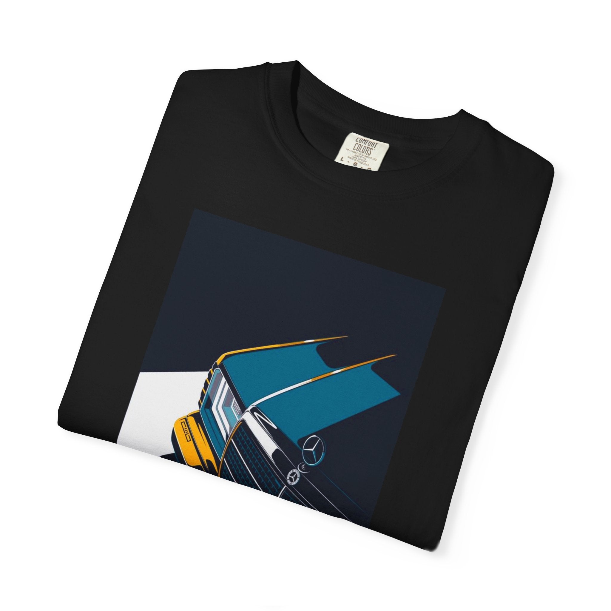 Vintage Car Graphic T-Shirt — 'Wholeness' Back Print