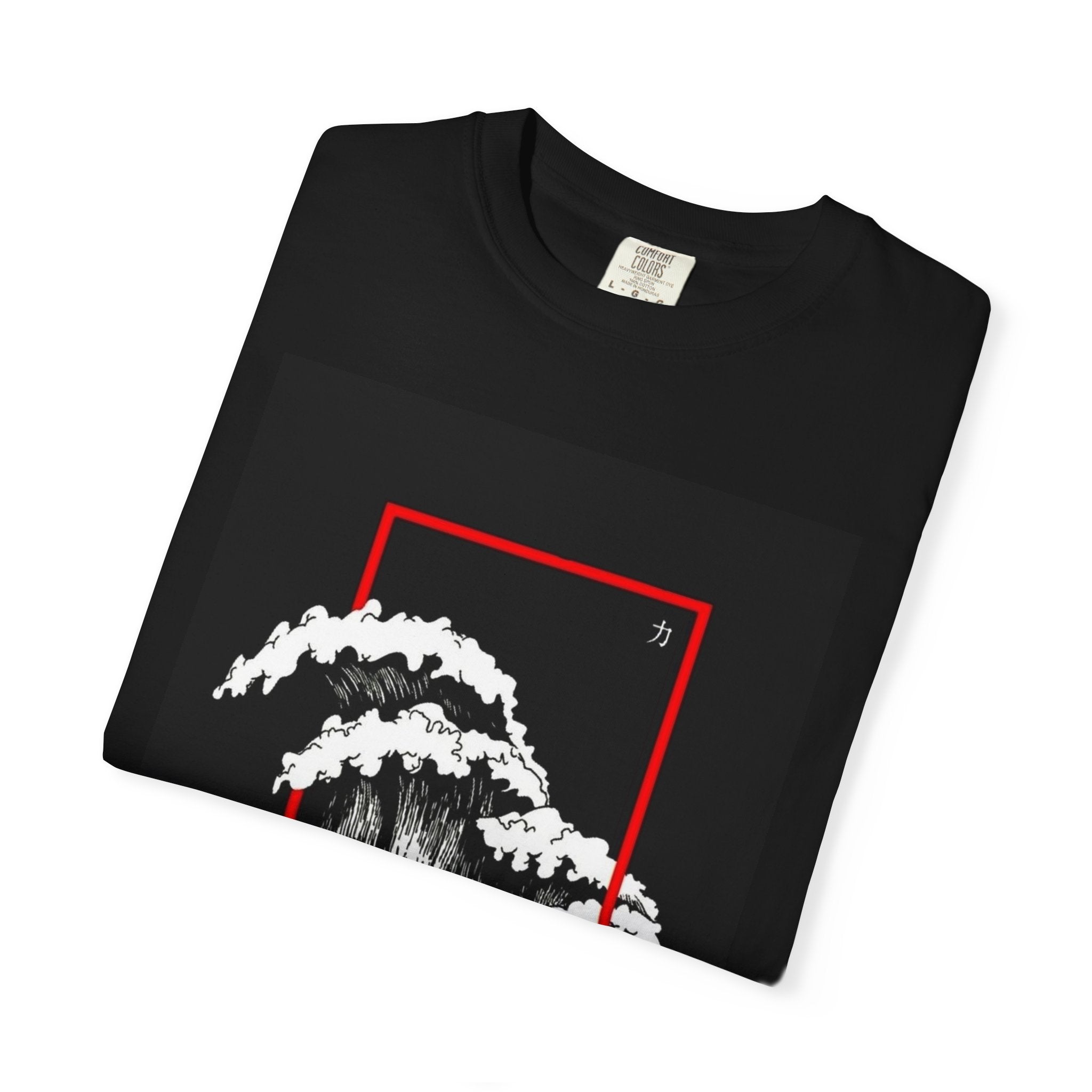 Wave Graphic T-Shirt — 'Wholeness' Back Print