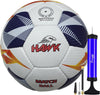 Hawk Match Football Soccer Ball with Air Pump & Accessories