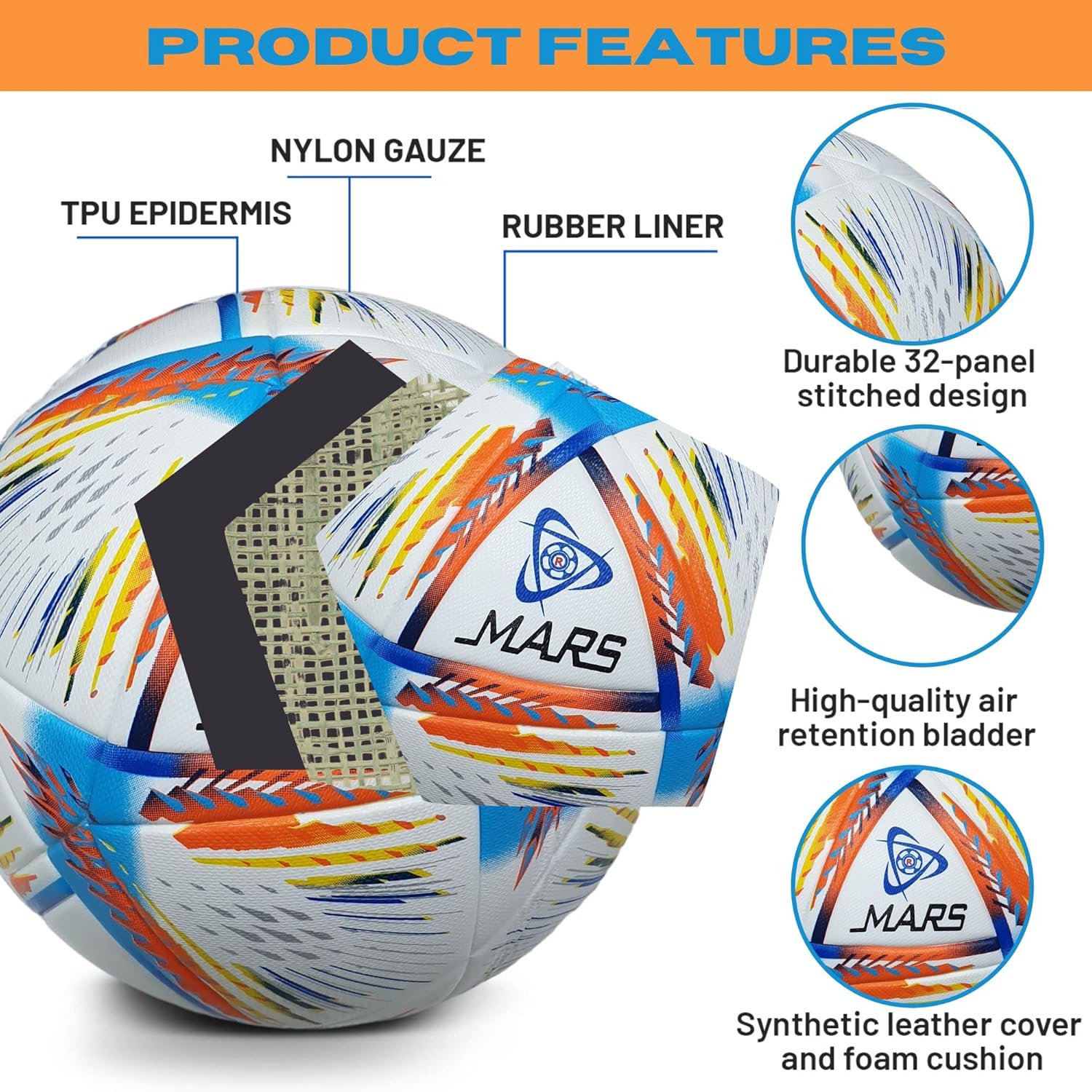 Mars Sports Recreational Football for Adults