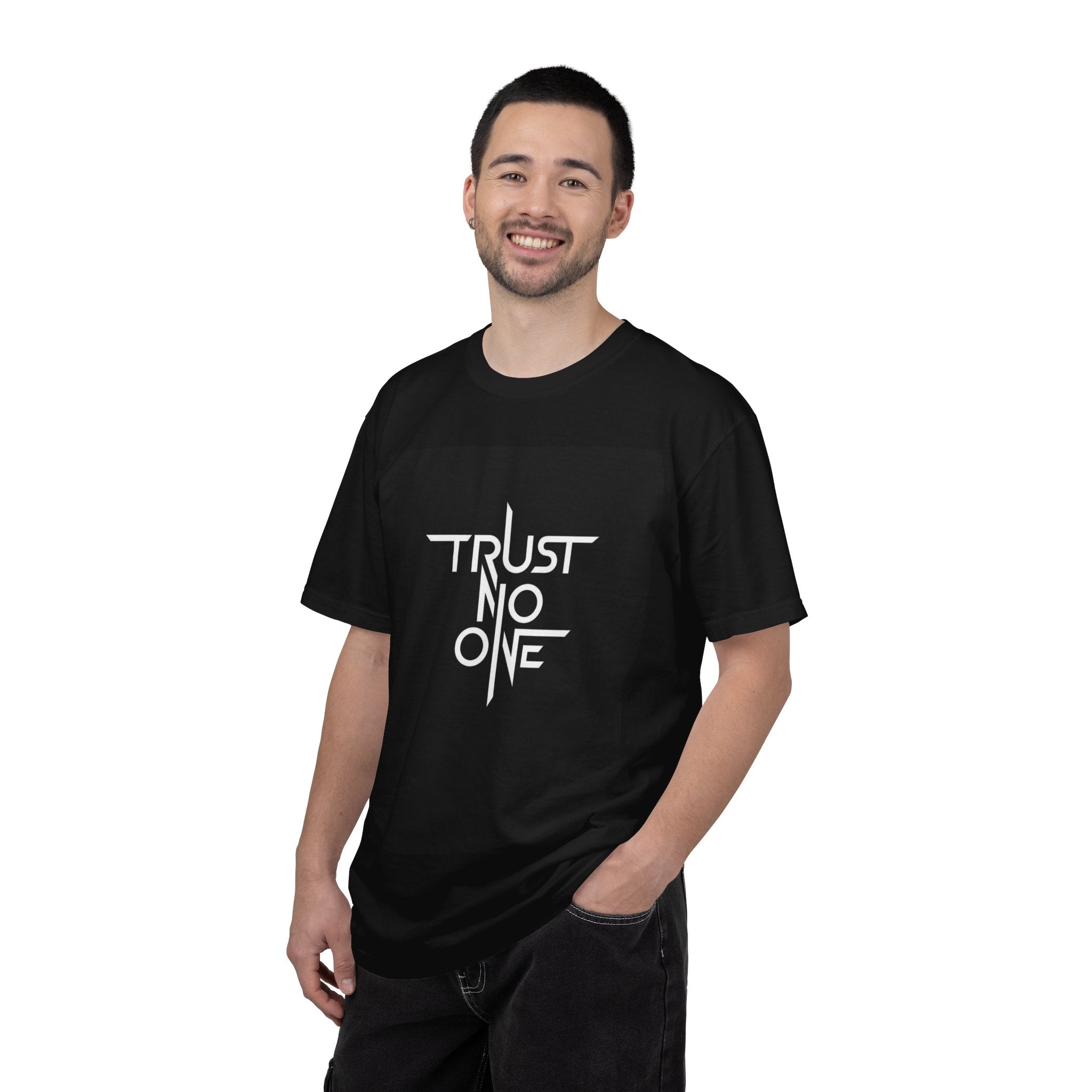 Trust No One / Wholeness Graphic T-Shirt — Bold Minimalist Statement Tee